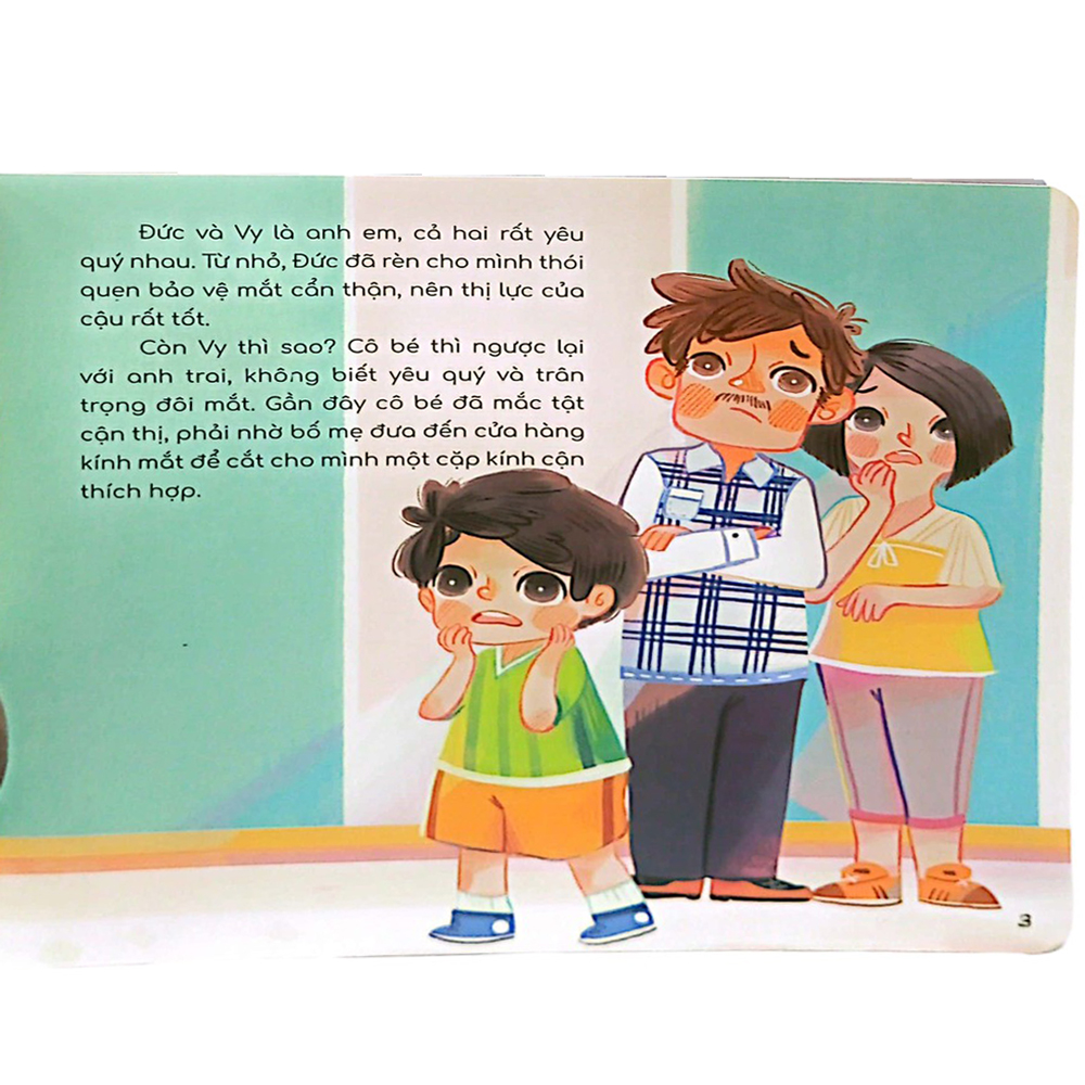 lối sống khỏe mạnh dành cho trẻ em - giữ gìn đôi mắt