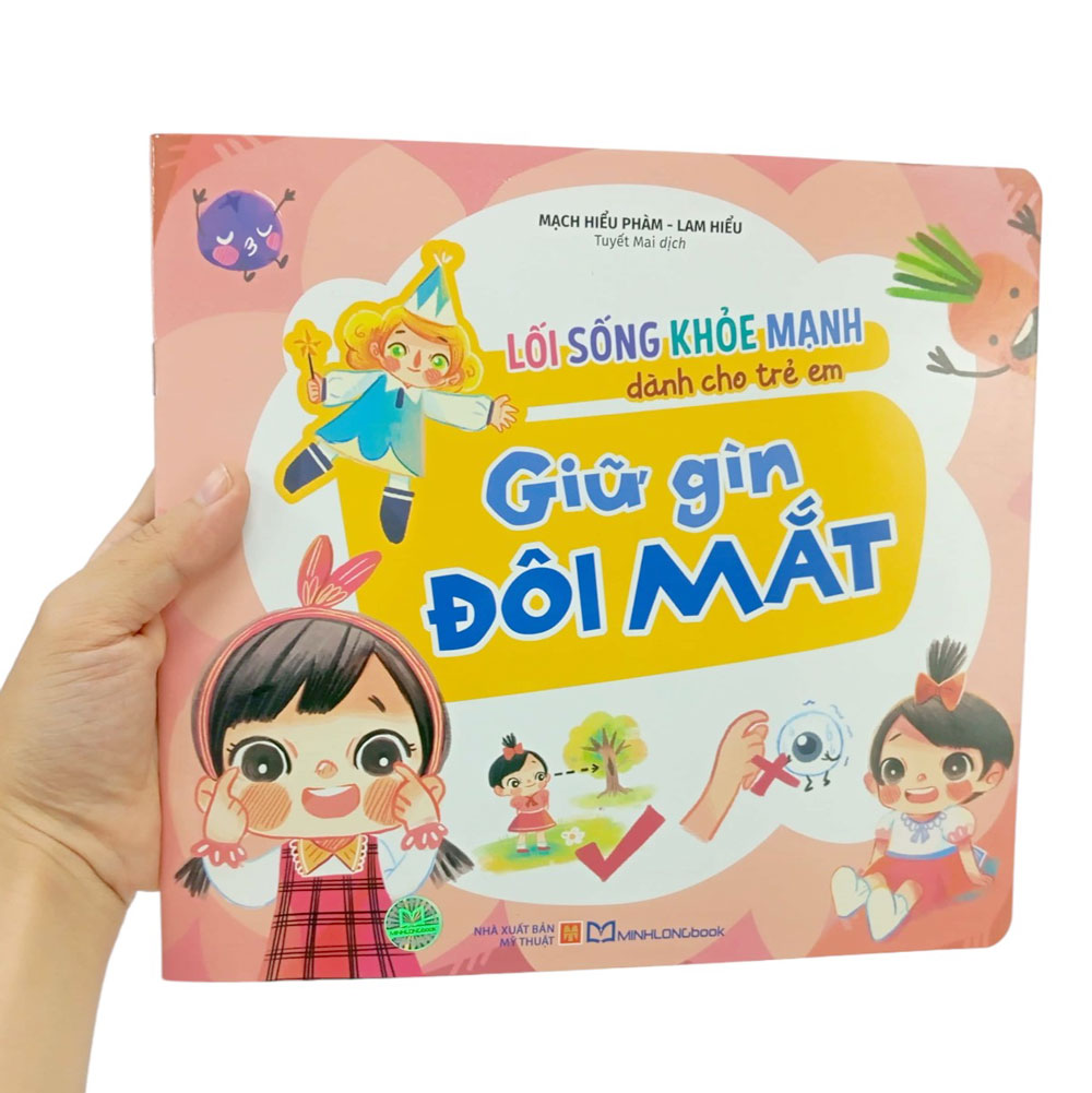 lối sống khỏe mạnh dành cho trẻ em - giữ gìn đôi mắt