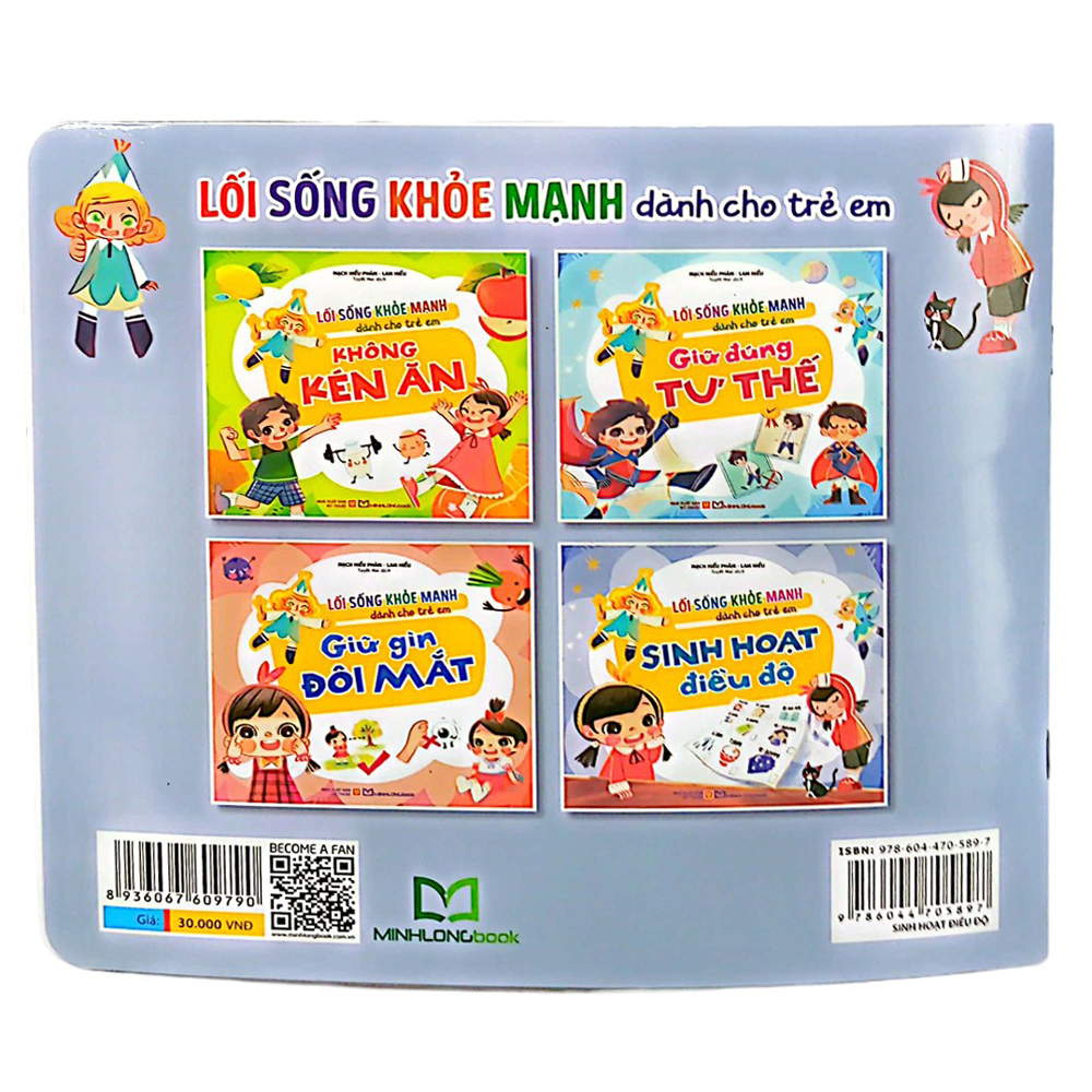 lối sống khỏe mạnh dành cho trẻ em - sinh hoạt điều độ