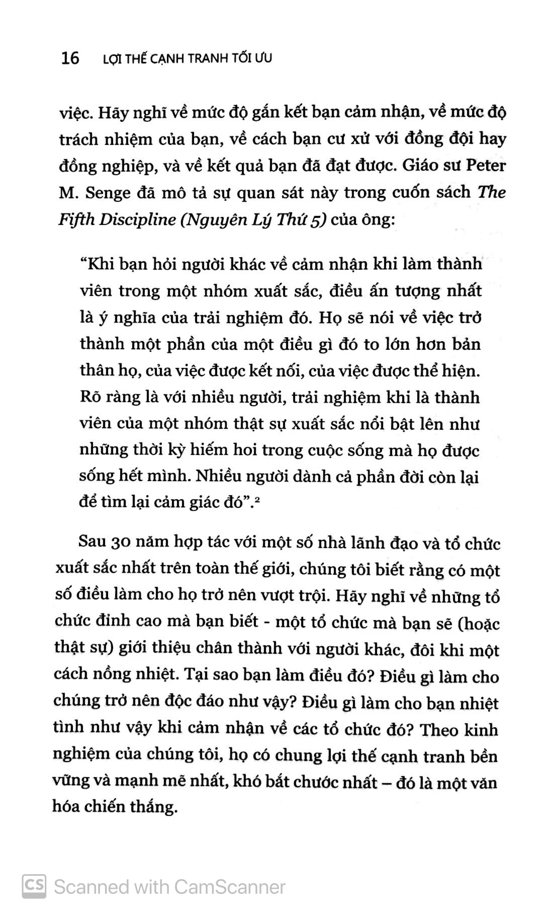 lợi thế cạnh tranh tối ưu
