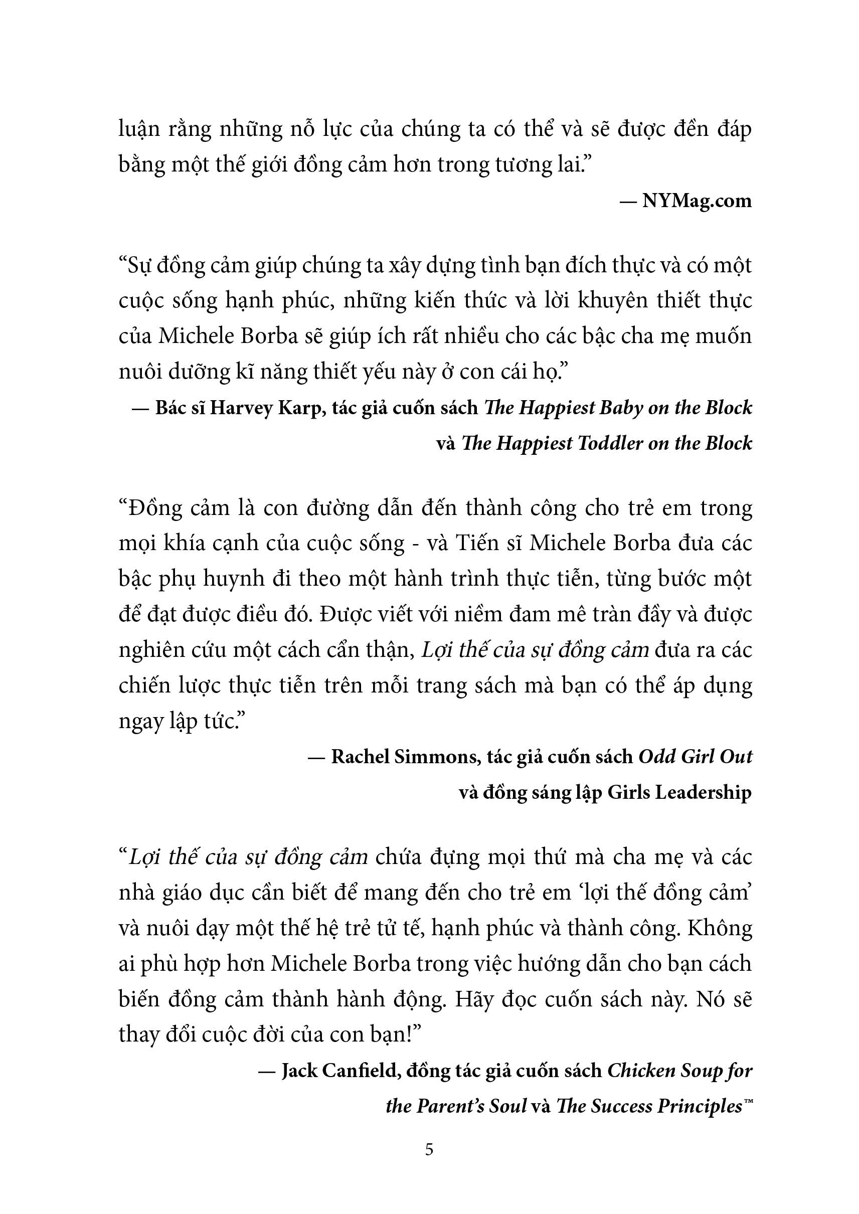 lợi thế của sự đồng cảm