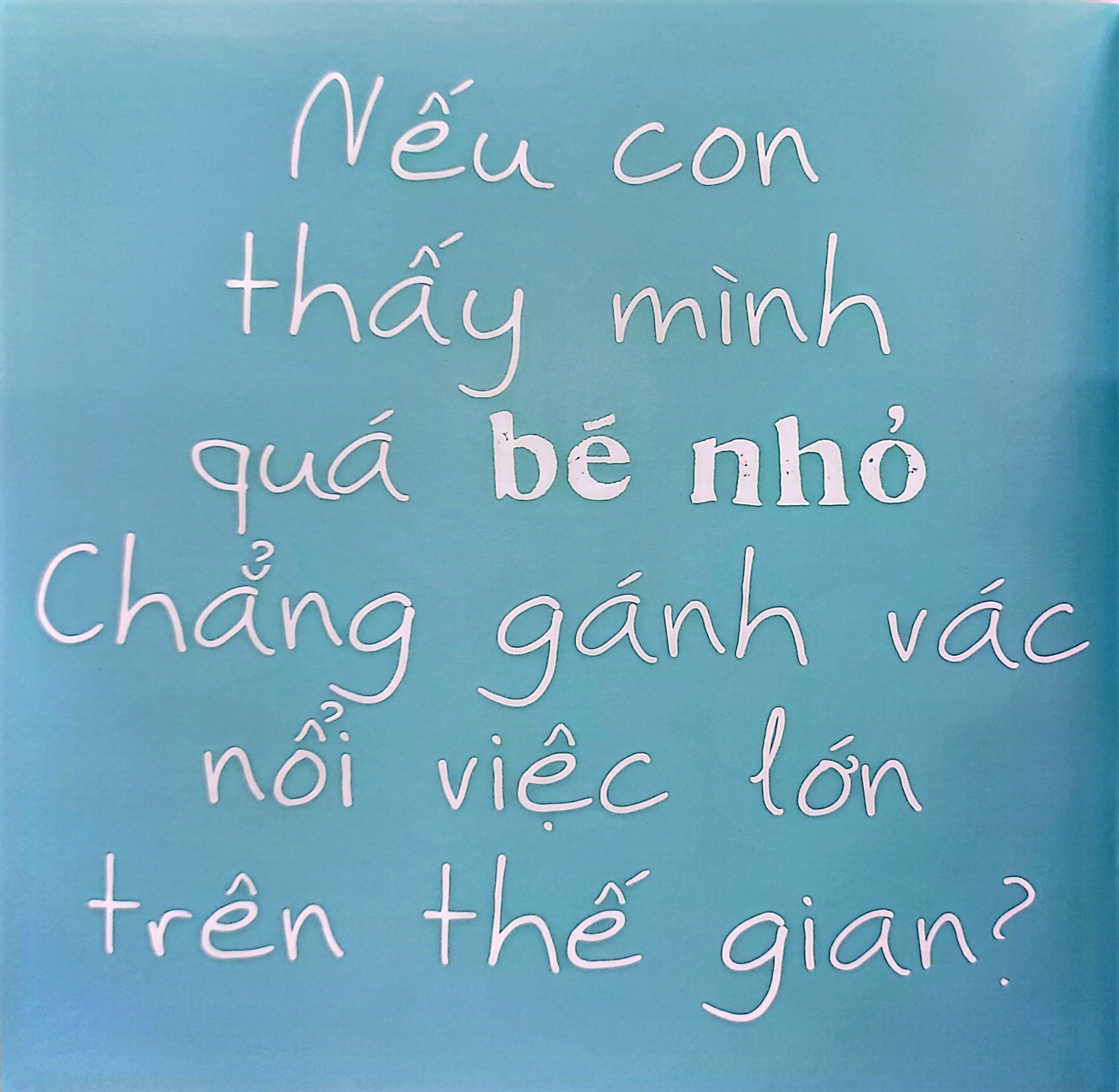 lời thương gửi con yêu - con chẳng hề nhỏ bé