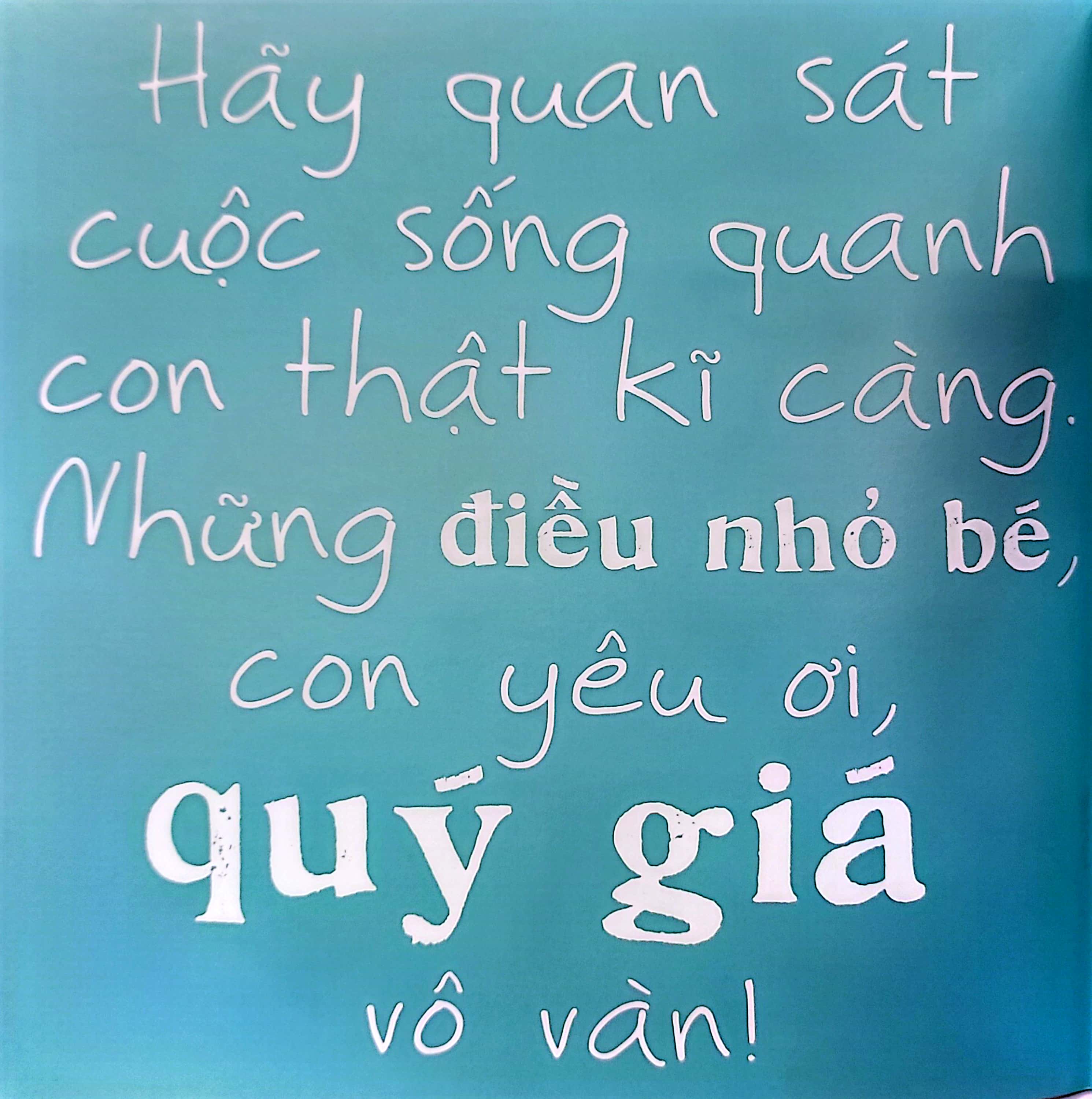 lời thương gửi con yêu - con chẳng hề nhỏ bé