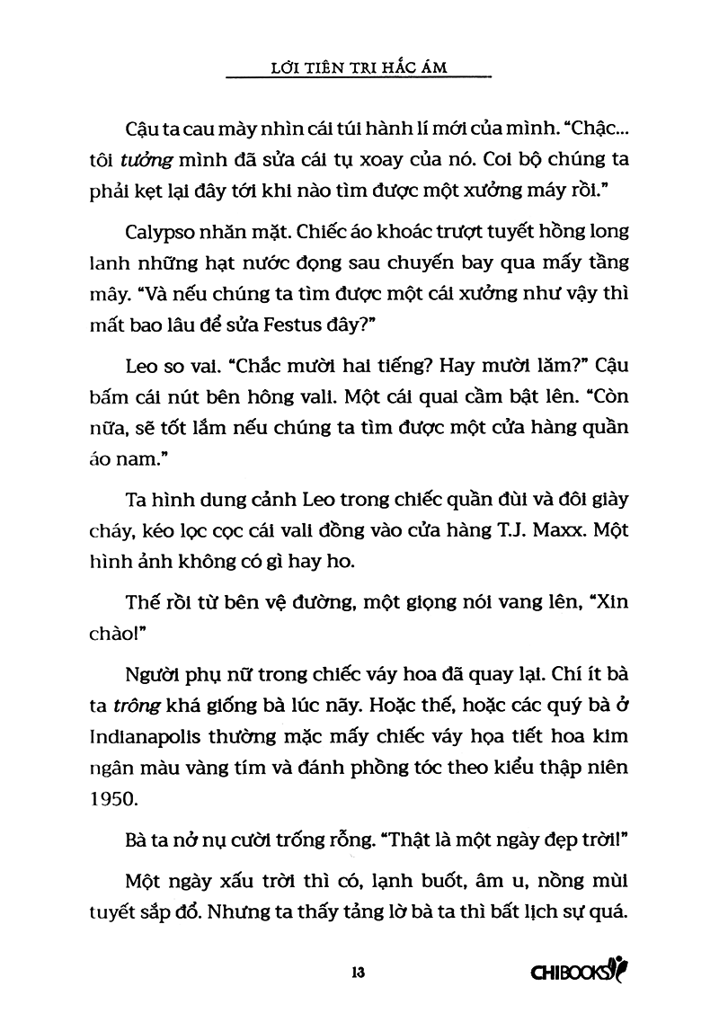 lời tiên tri hắc ám (tái bản 2018) - phần 2 series những thử thách của apollo