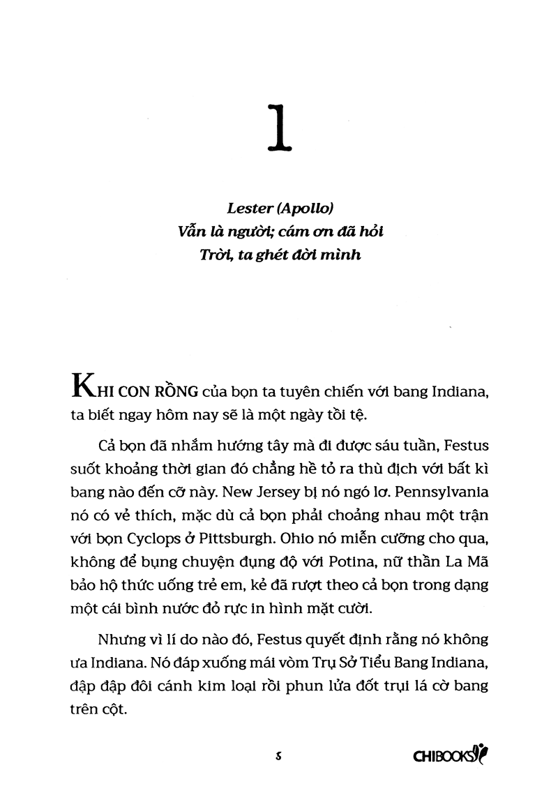 lời tiên tri hắc ám (tái bản 2018) - phần 2 series những thử thách của apollo
