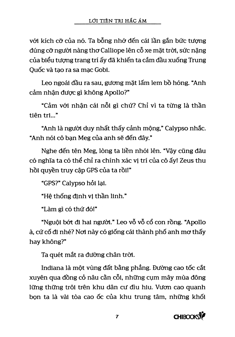 lời tiên tri hắc ám (tái bản 2018) - phần 2 series những thử thách của apollo