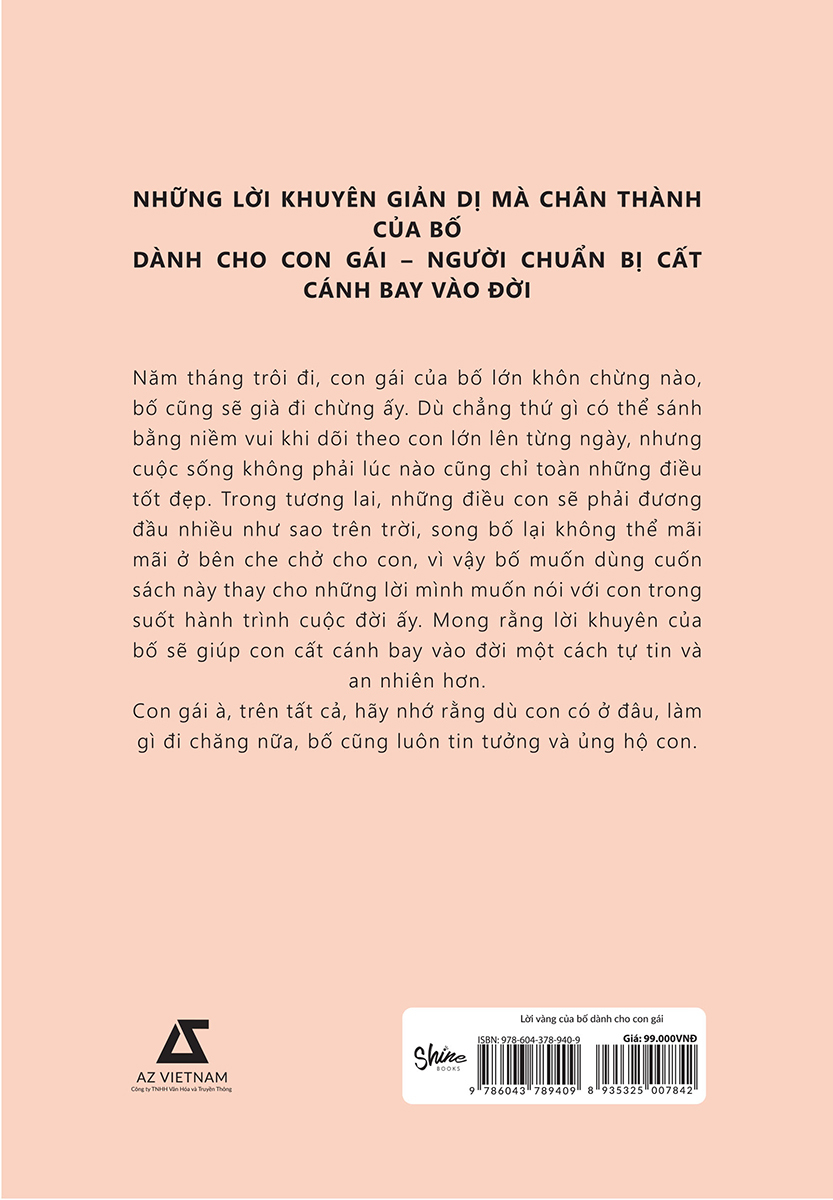 lời vàng của bố dành cho con gái