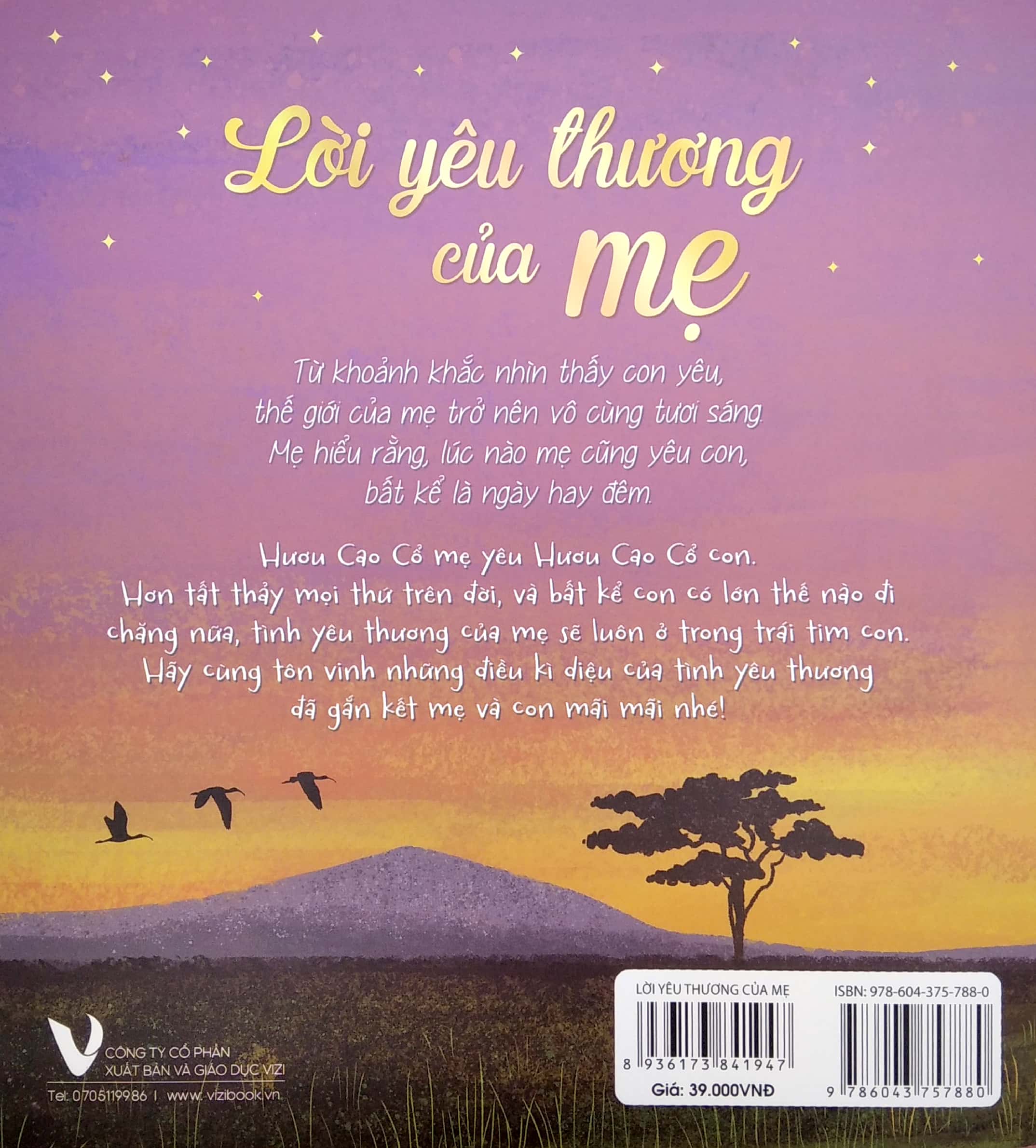 lời yêu thương của mẹ