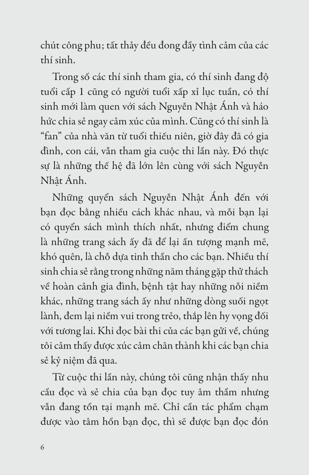 lớn lên cùng sách nguyễn nhật ánh