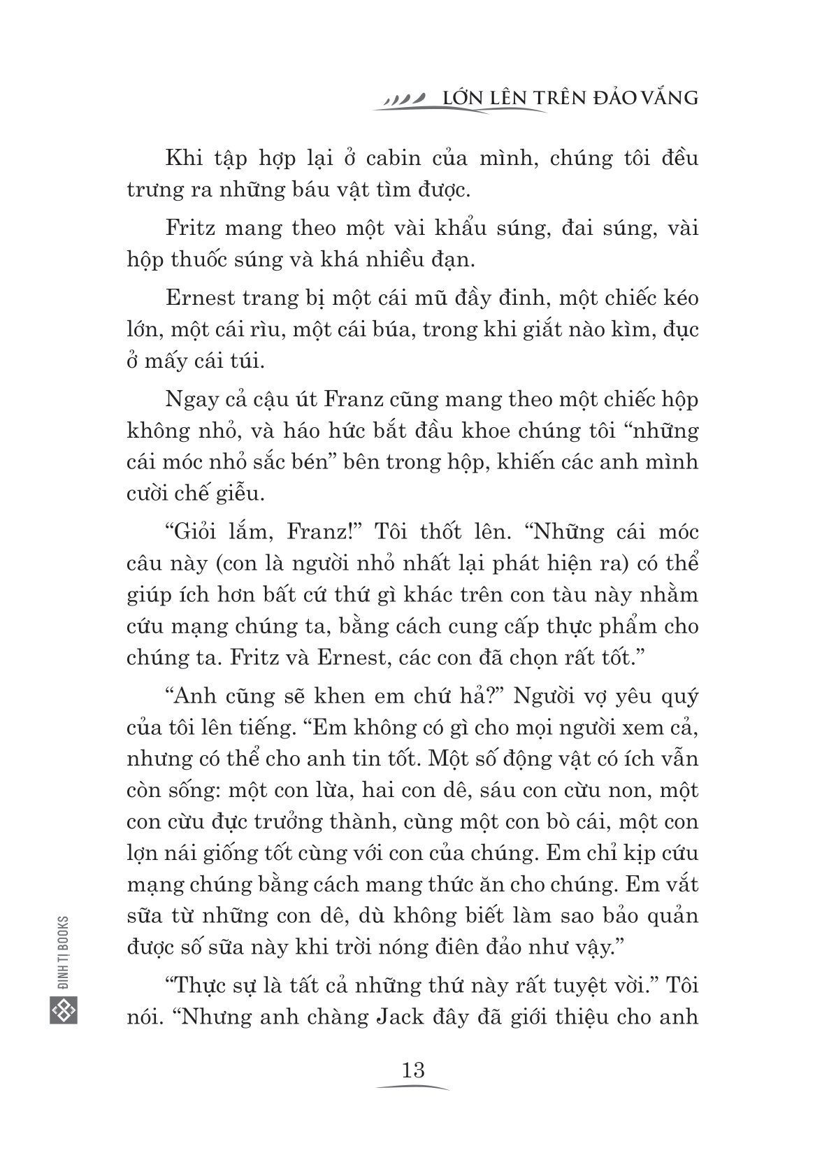 lớn lên trên đảo vắng