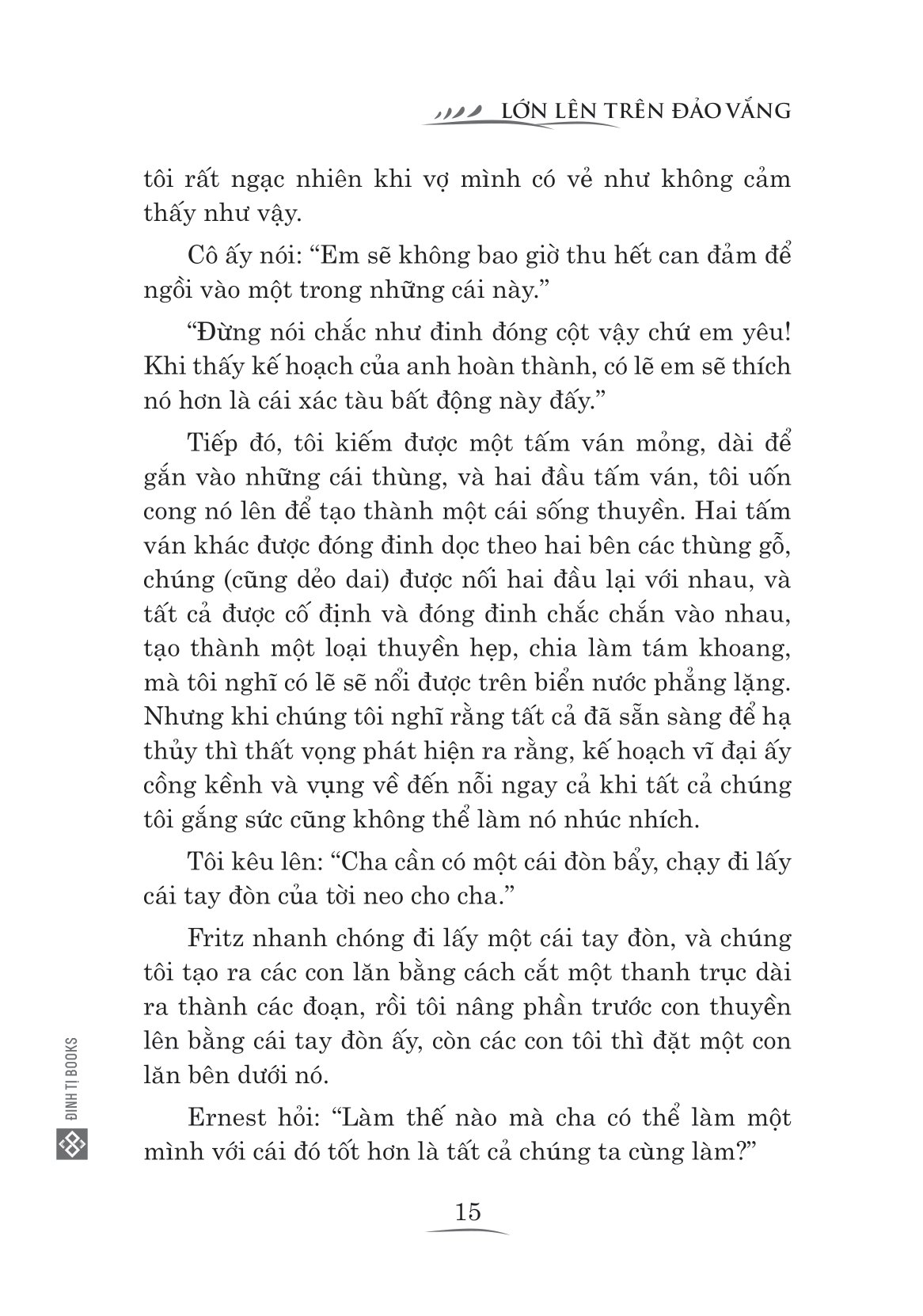 lớn lên trên đảo vắng