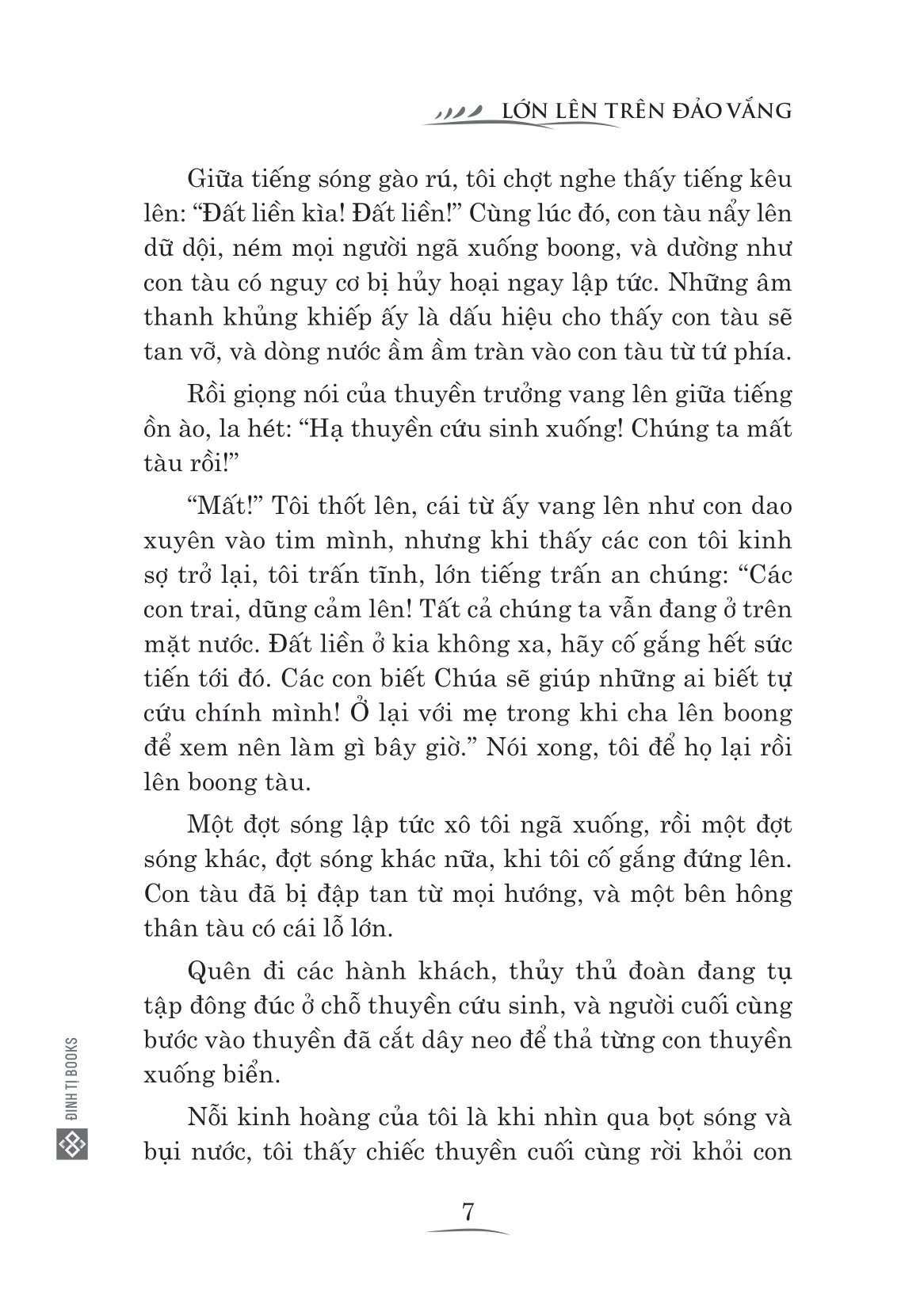 lớn lên trên đảo vắng