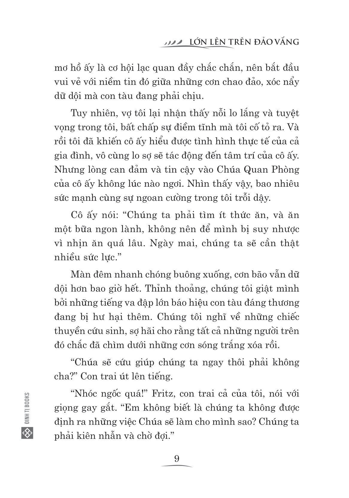 lớn lên trên đảo vắng