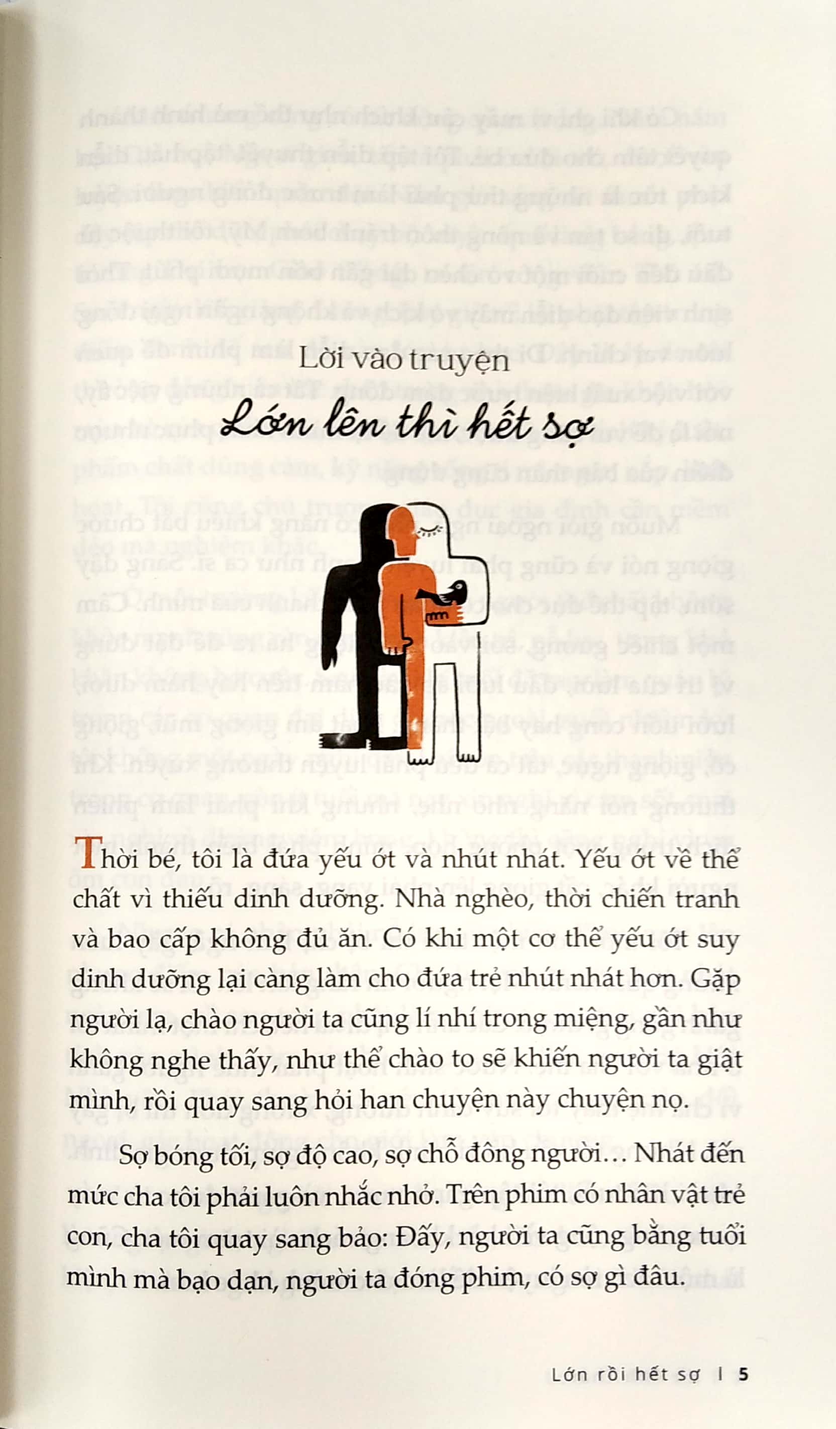 lớn rồi hết sợ