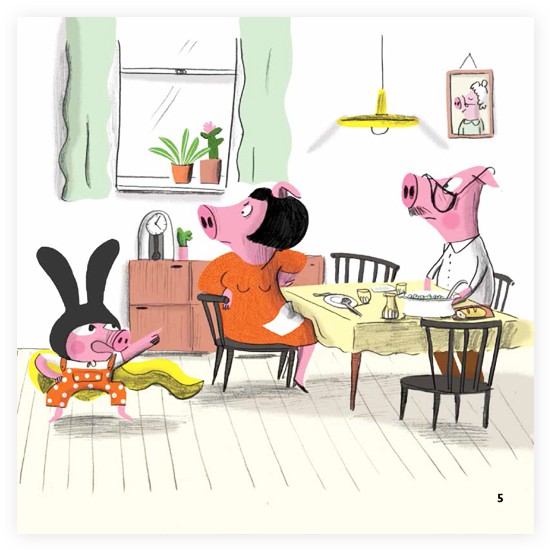 lợn tai thỏ bobby - con ứ ăn rau đâu!