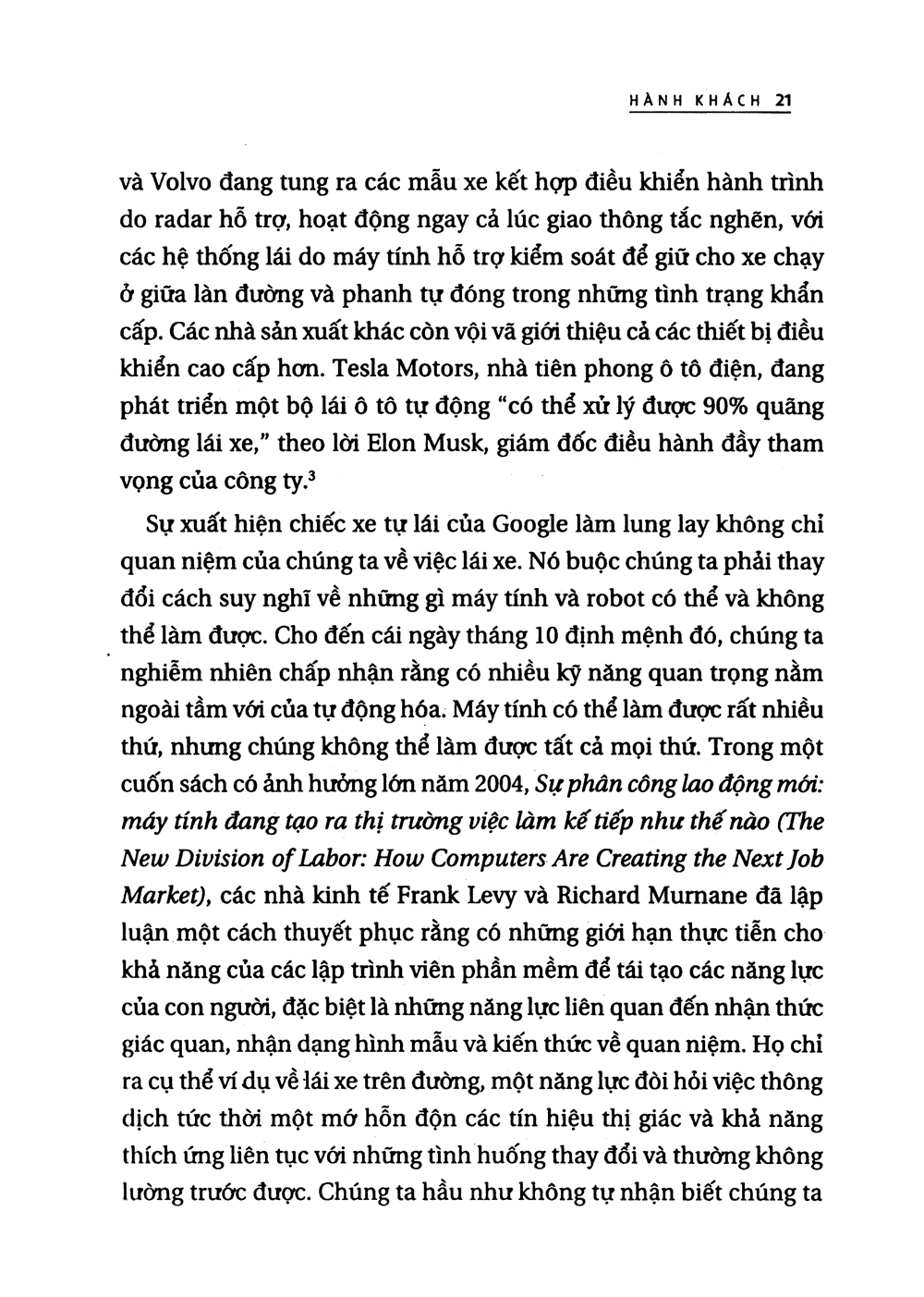 lồng kính - tự động hóa và chúng ta