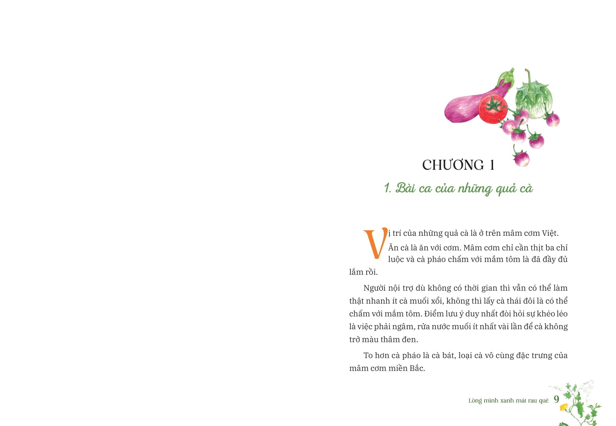 Lòng Mình Xanh Mát Rau Quê