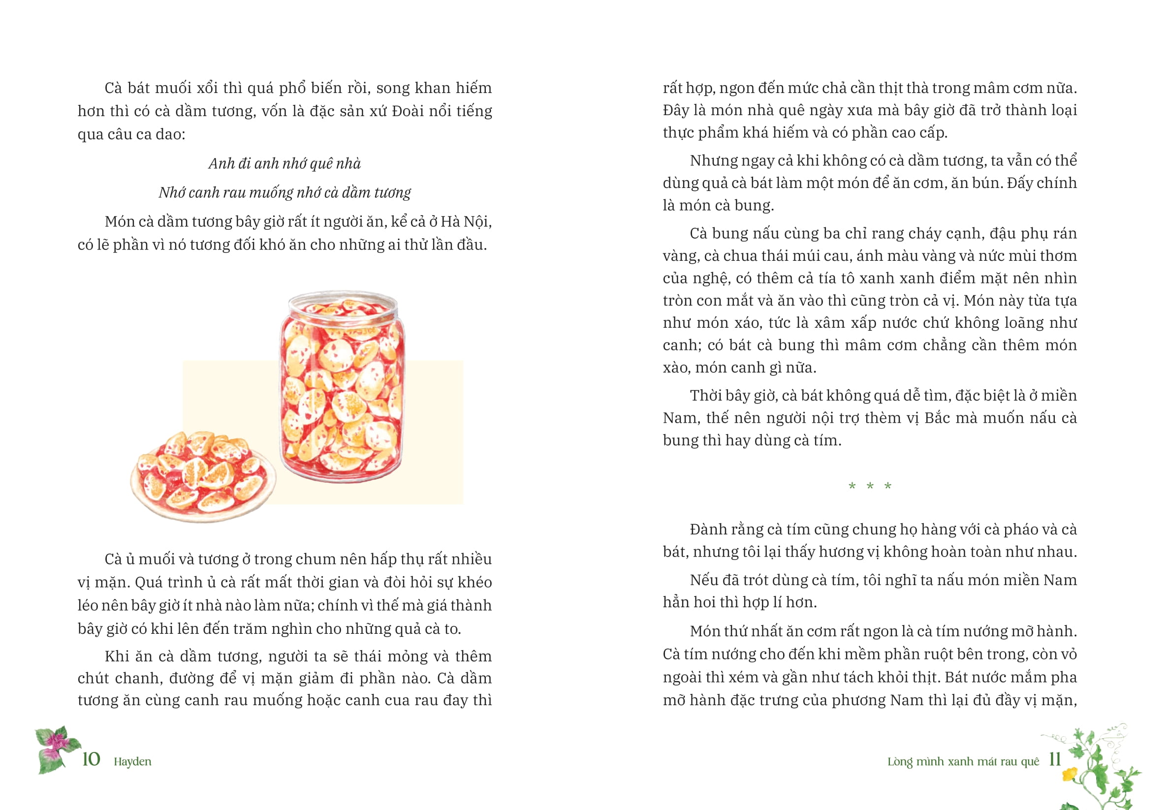 Lòng Mình Xanh Mát Rau Quê