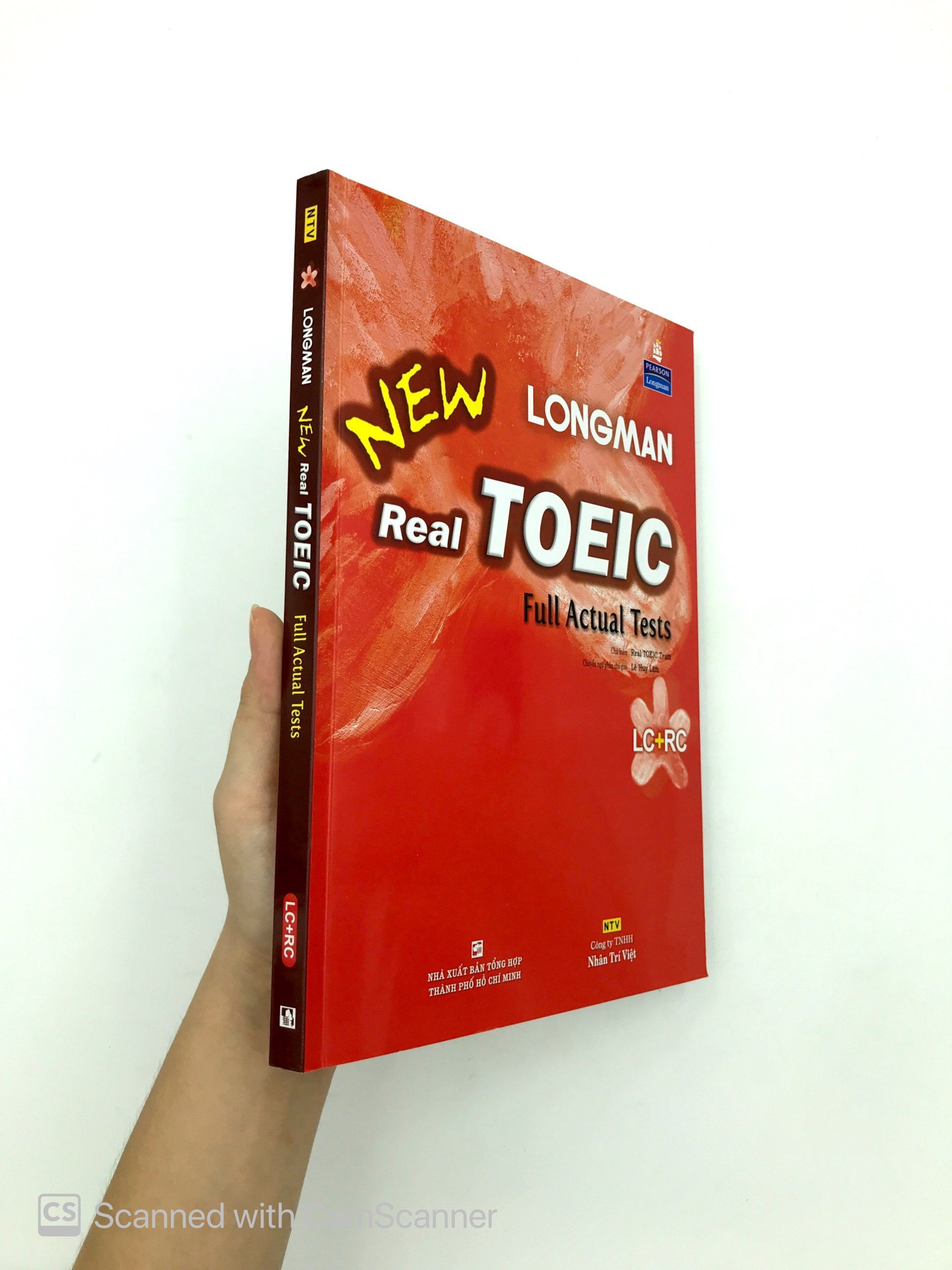 longman new real toeic full actual tests (kèm cd)