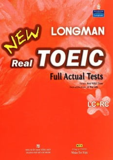 longman new real toeic full actual tests (kèm cd)