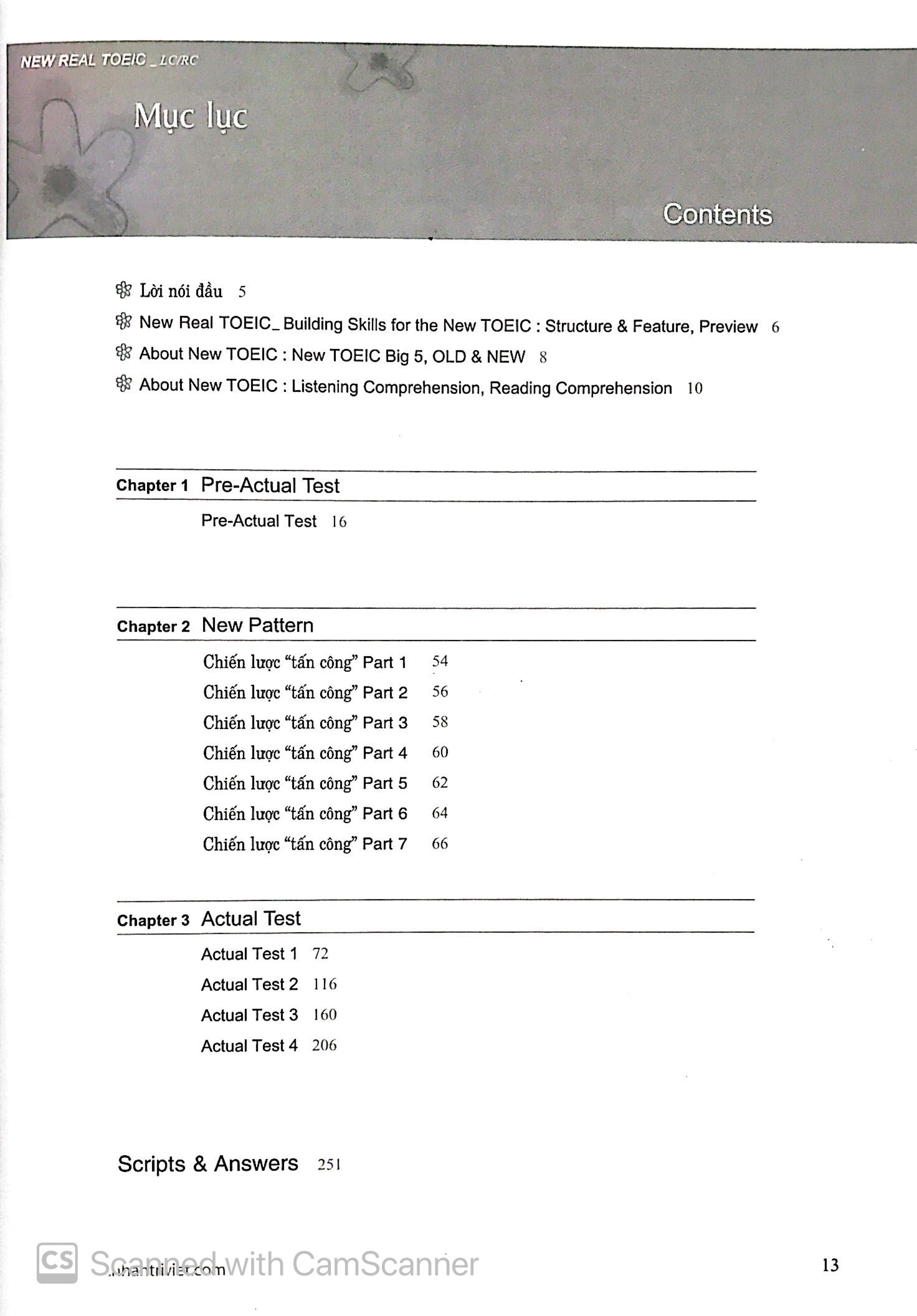longman new real toeic full actual tests (kèm cd)