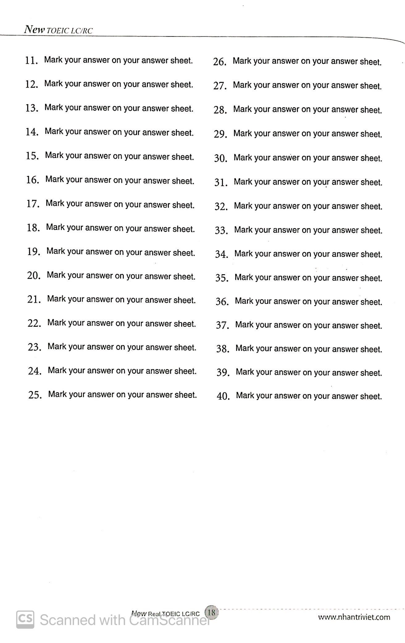 longman new real toeic full actual tests (kèm cd)