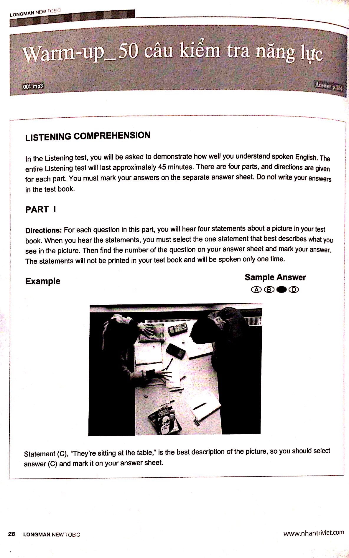 longman new toeic lc (listening comprehension) (+cd)