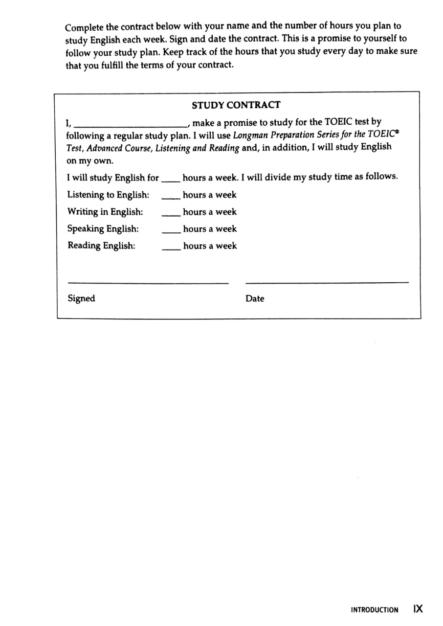 longman preparation series for the toeic test: listening and reading (6th edition) student book - level advanced with mp3 & answer key