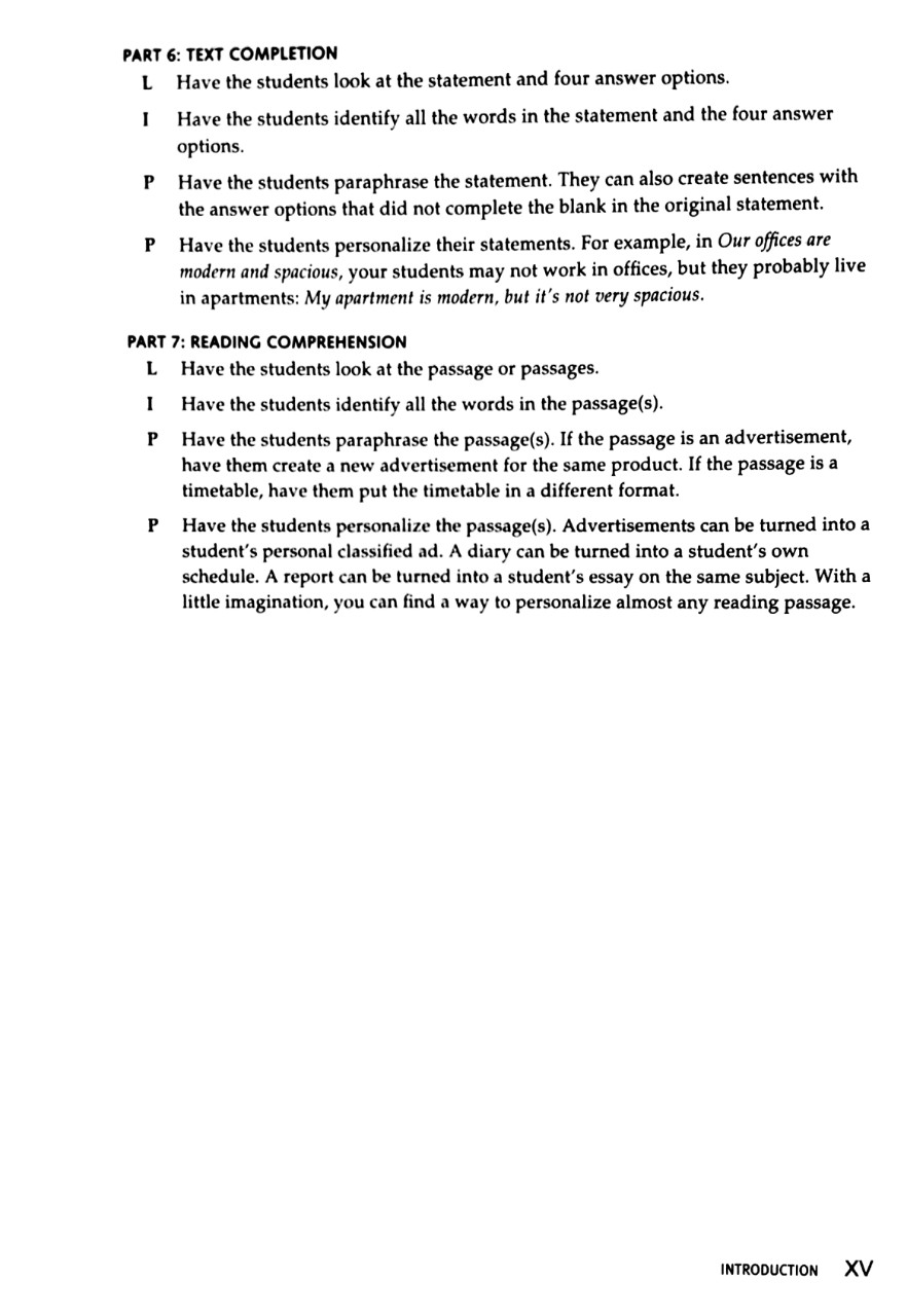 longman preparation series for the toeic test: listening and reading (6th edition) student book - level advanced with mp3 & answer key
