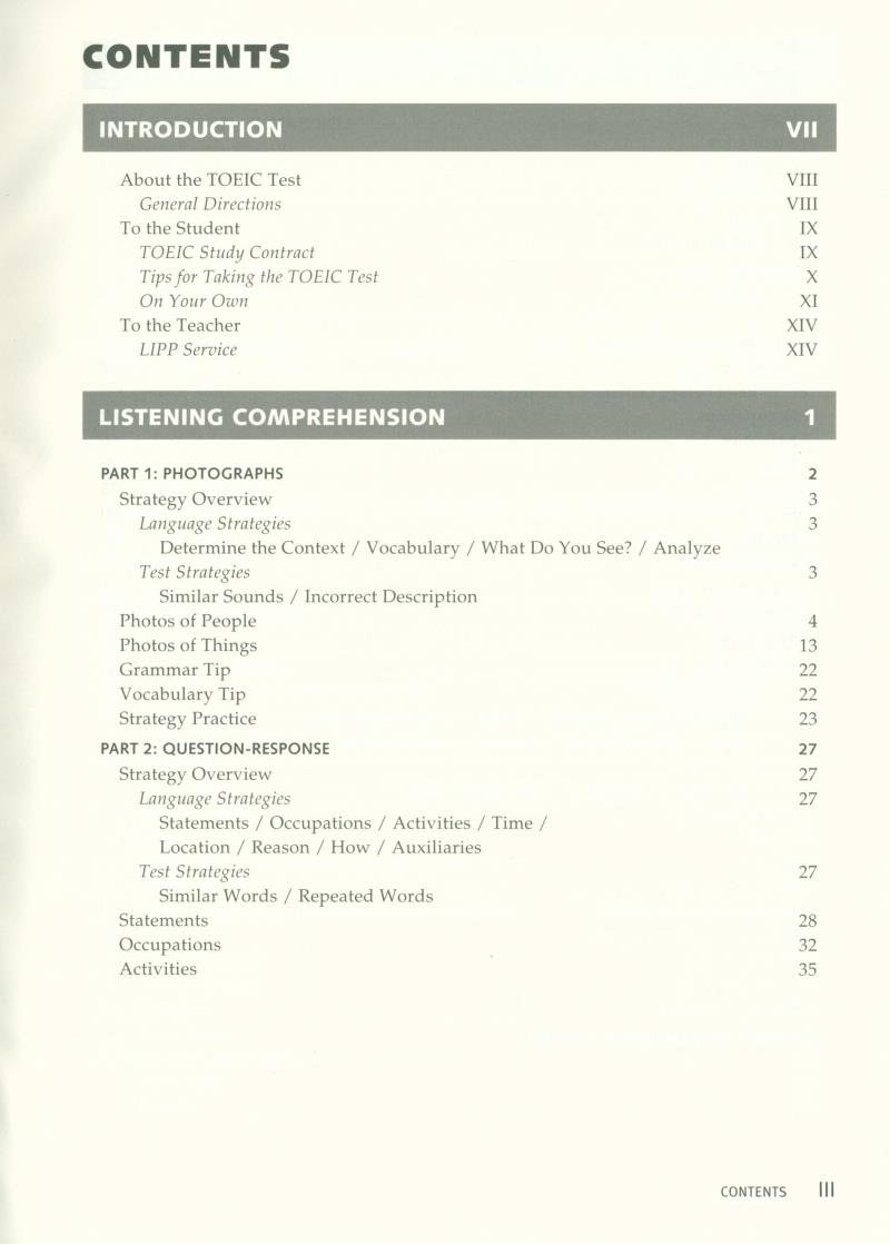 longman preparation series for the toeic test: listening and reading (6th edition) student book with mp3 & answer key level intermediate