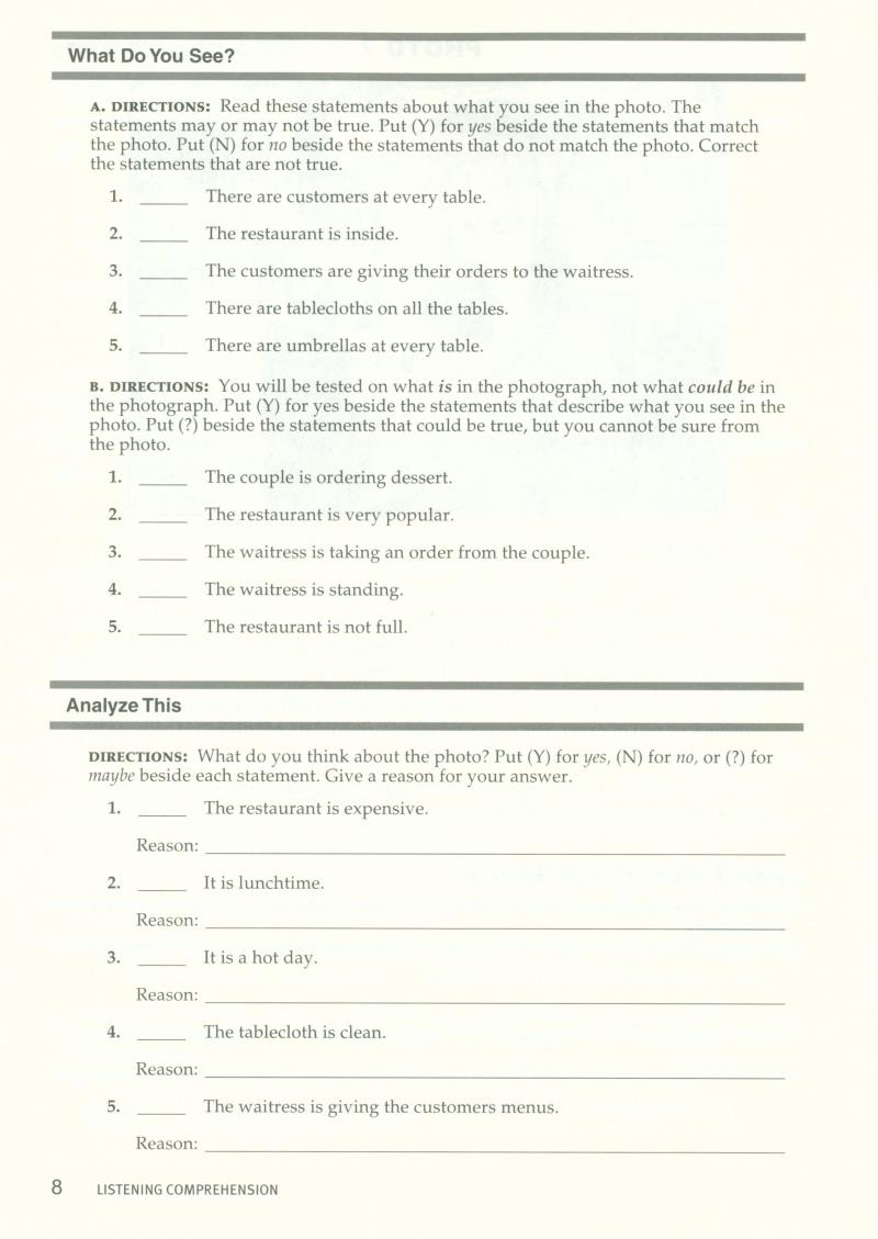 longman preparation series for the toeic test: listening and reading (6th edition) student book with mp3 & answer key level intermediate