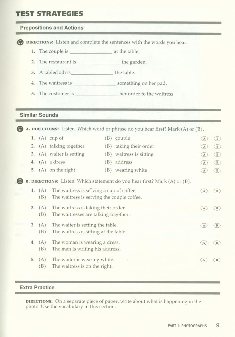 longman preparation series for the toeic test: listening and reading (6th edition) student book with mp3 & answer key level intermediate