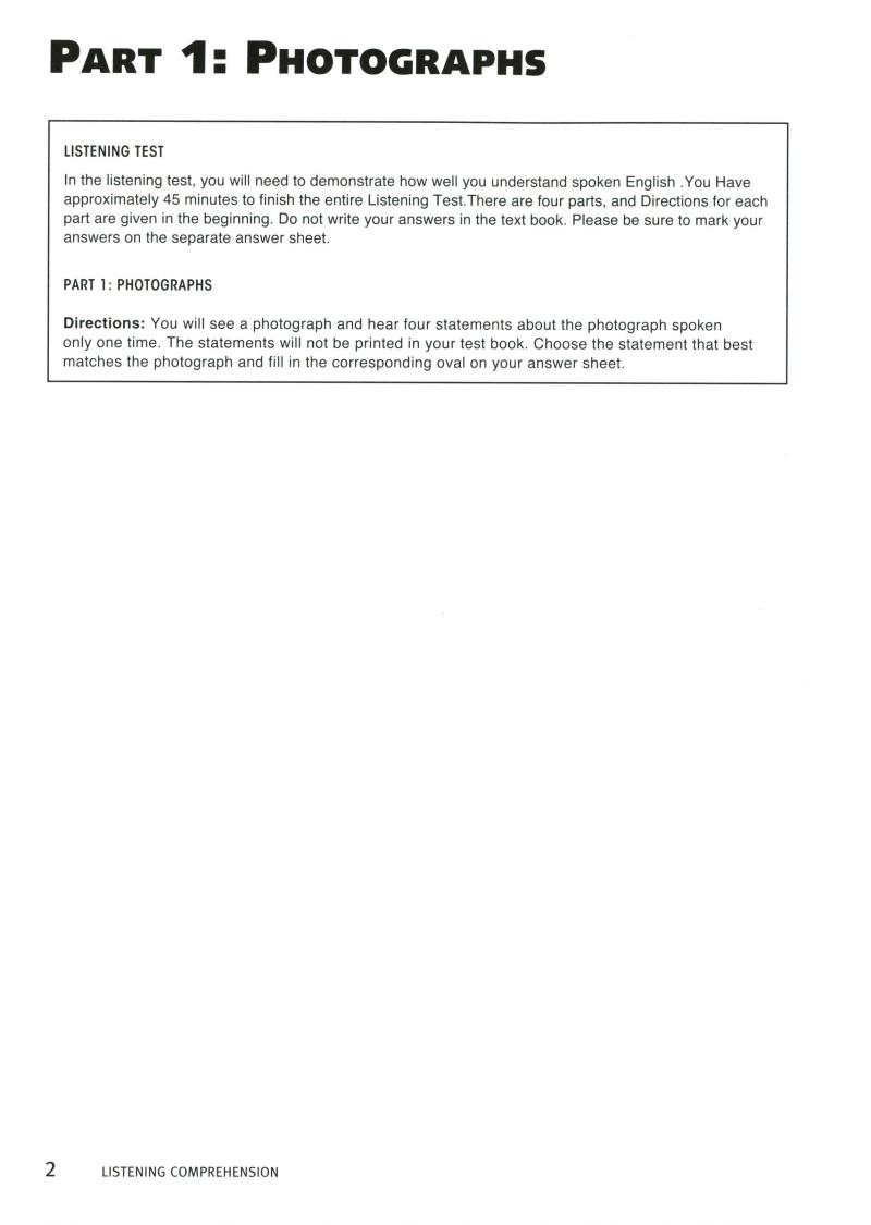 longman preparation series for the toeic test: listening and reading (6th edition) student book with mp3 & answer key level intro