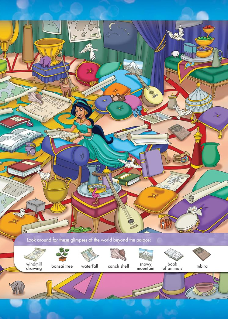 Look And Find - Midi Disney Princess Dreams Come True