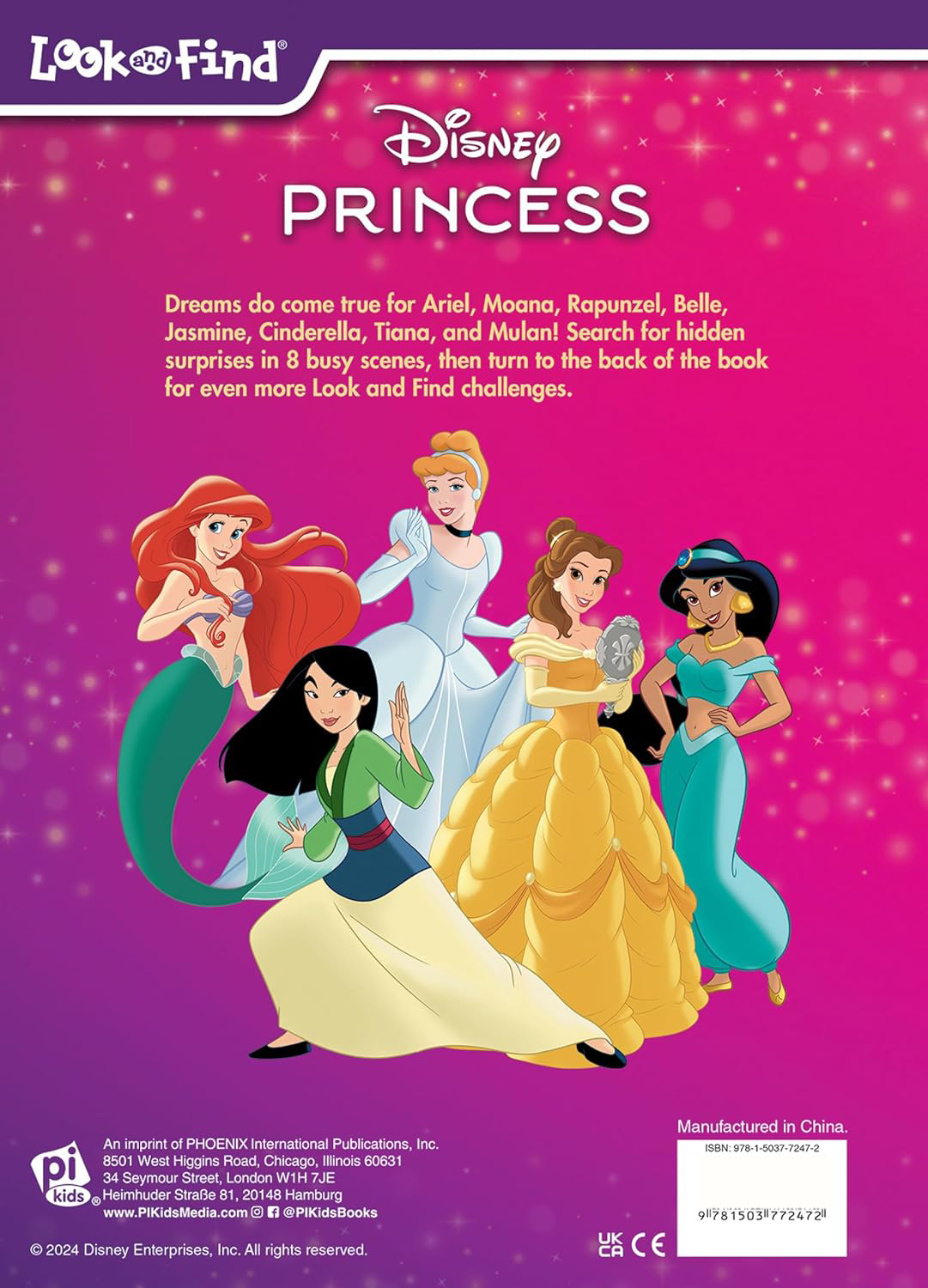 Look And Find - Midi Disney Princess Dreams Come True