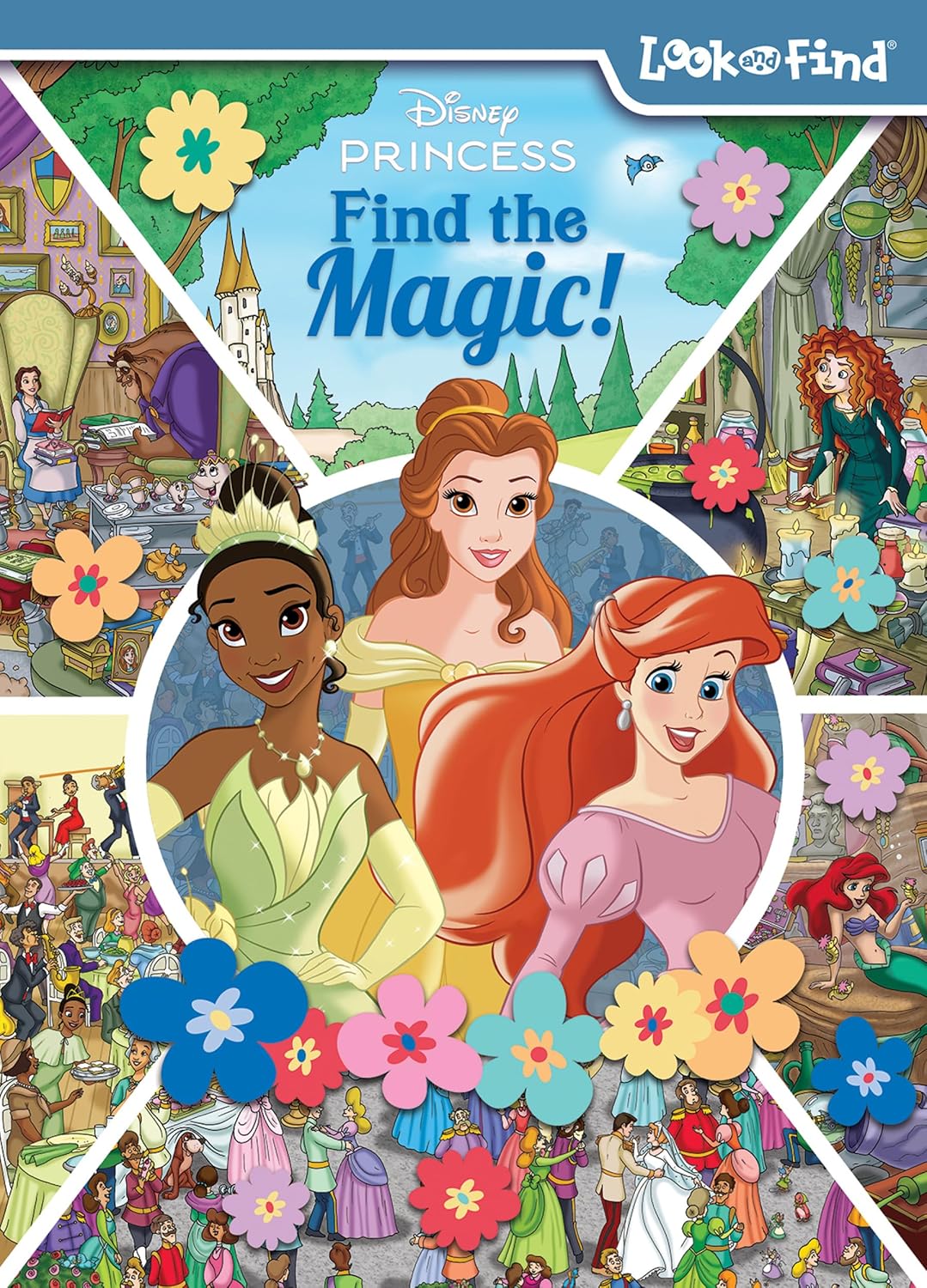 Look And Find - Midi Disney Princess Find The Magic