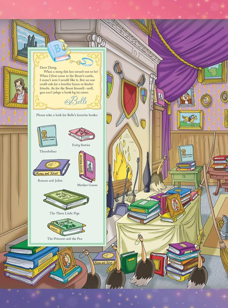 Look And Find - Midi Disney Princess Find The Magic