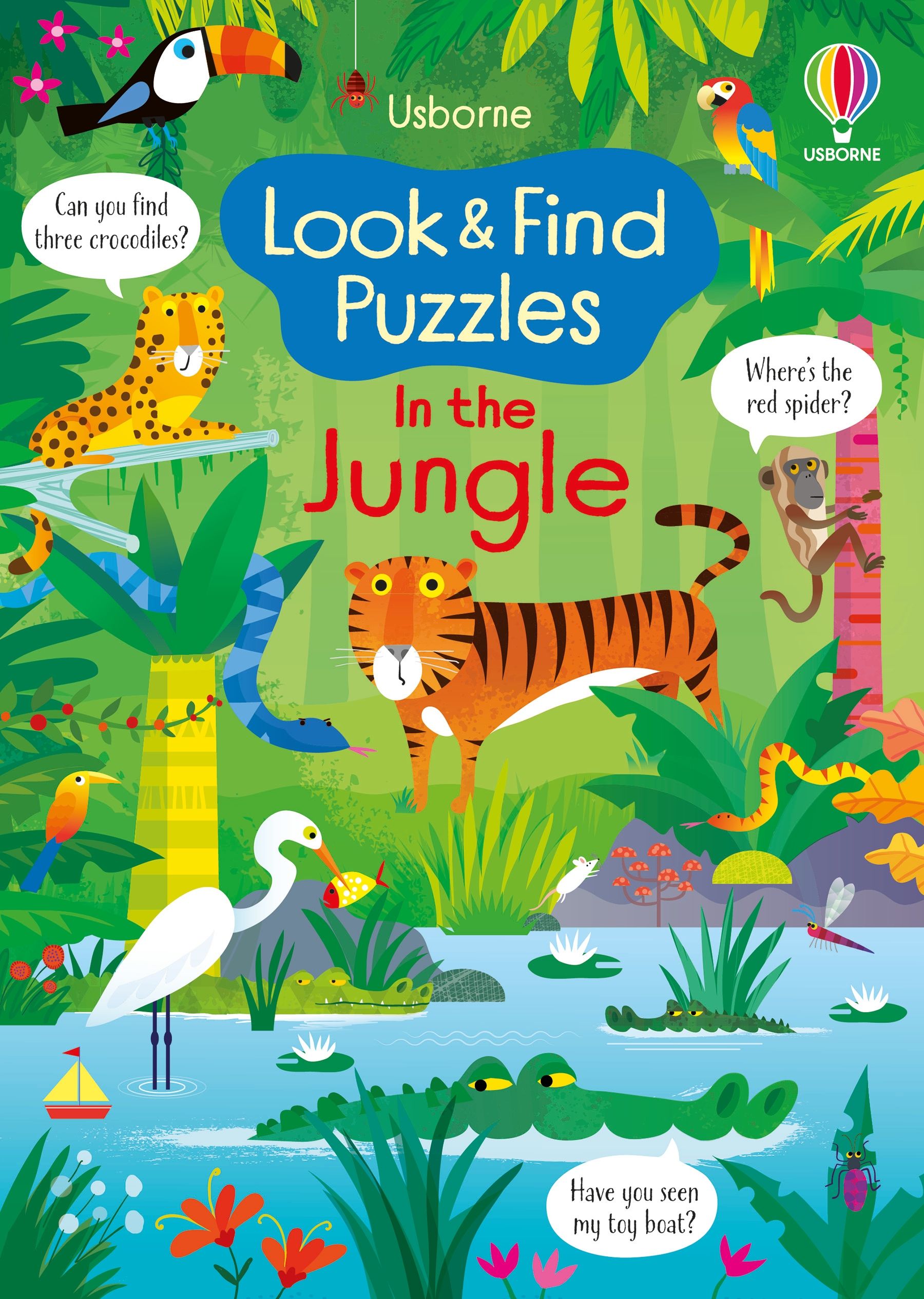 look and find puzzles in the jungle
