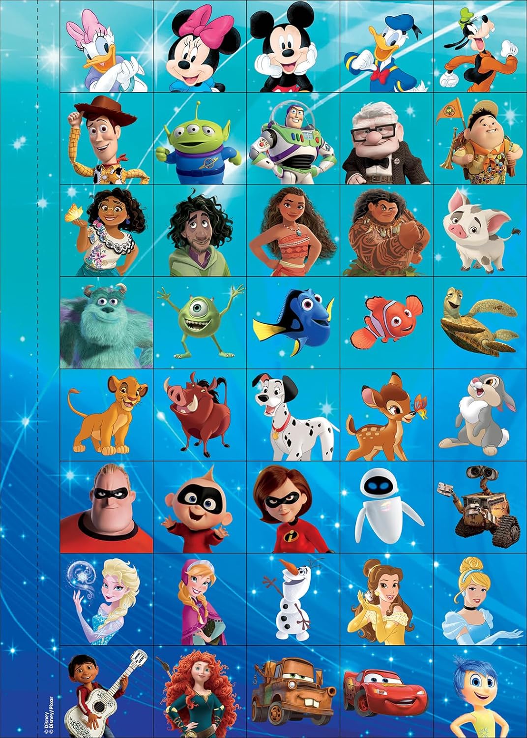 Look And Find Sticker Book Disney Pixar Movie Adventures