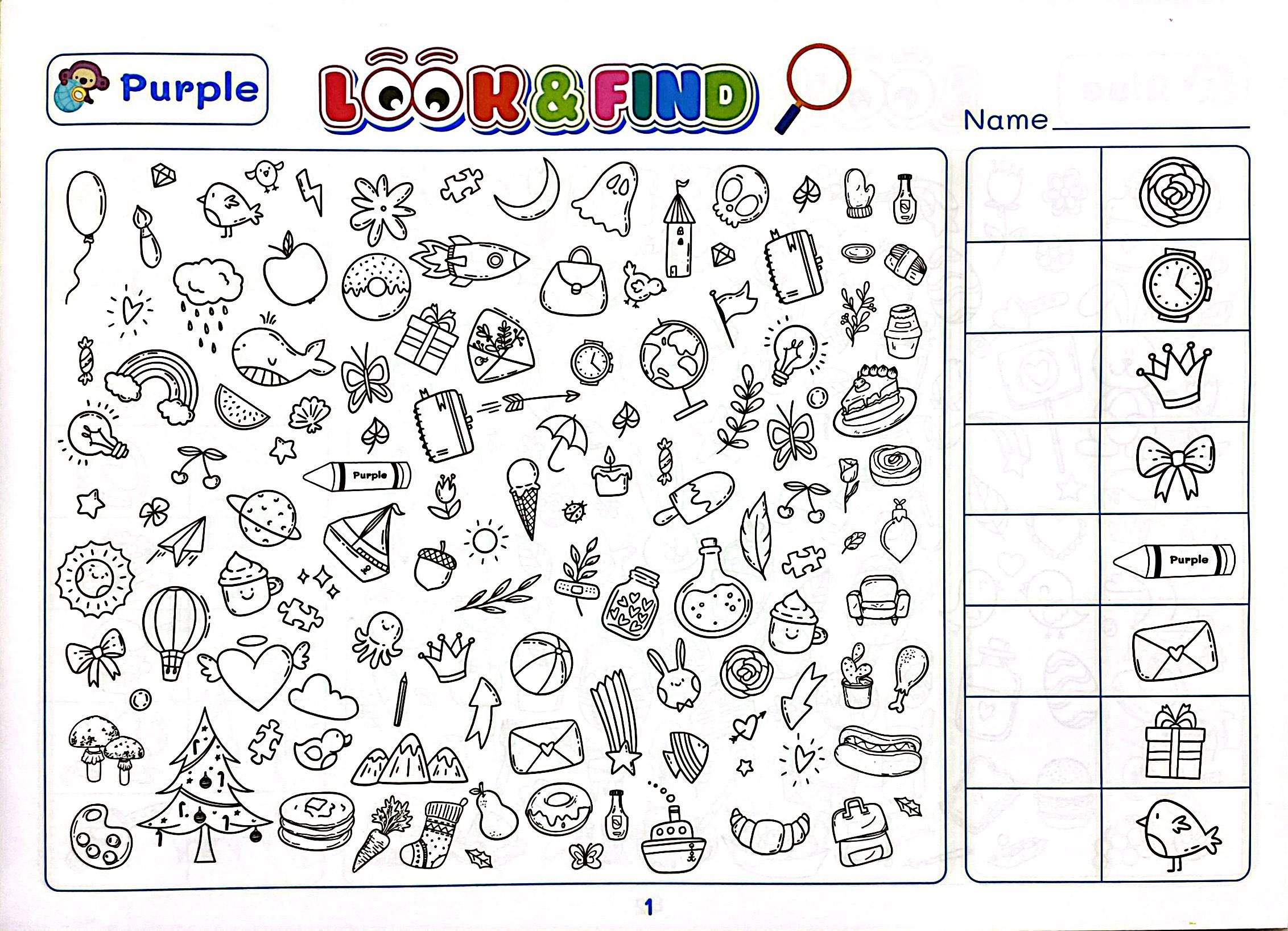 Look And Find - Tìm Hình Và Tô Màu Thông Minh Cho Bé Phát Triển IQ-EQ - Shape/Color