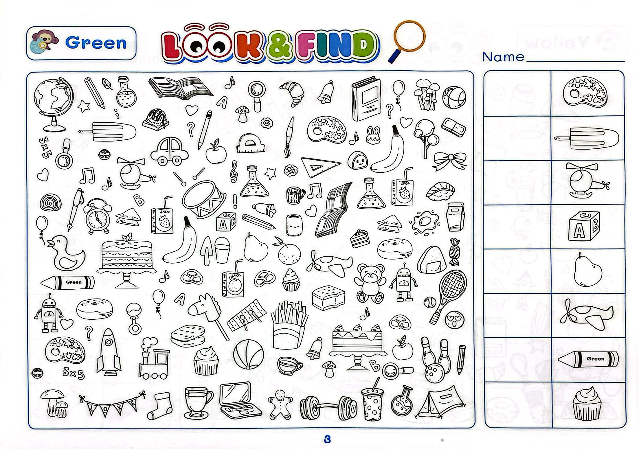 Look And Find - Tìm Hình Và Tô Màu Thông Minh Cho Bé Phát Triển IQ-EQ - Shape/Color