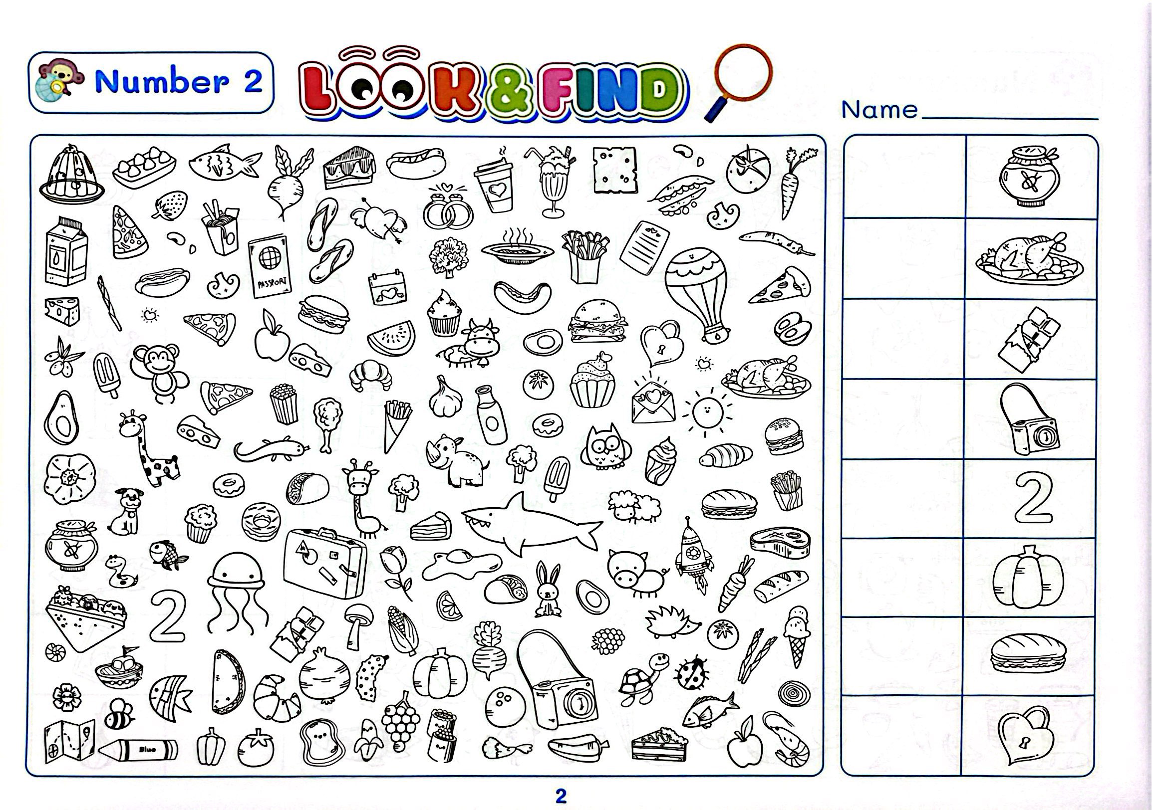 Look And Find - Tìm Hình Và Tô Màu Thông Minh Cho Bé Phát Triển IQ-EQ - Shape/Number