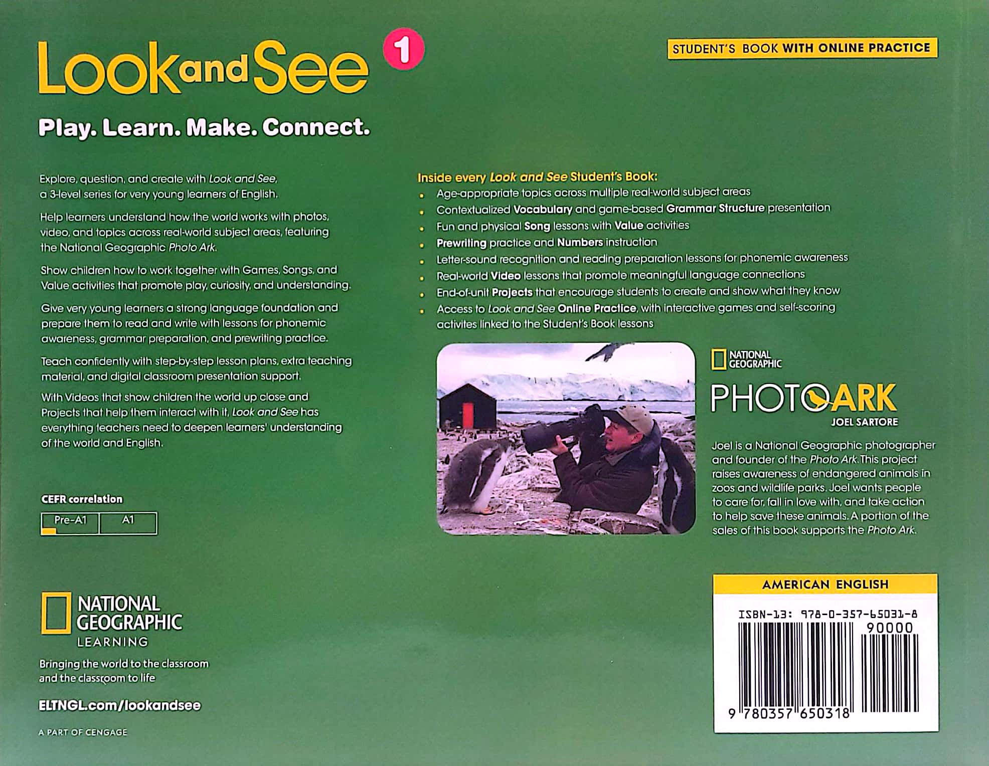 look and see 1 ame: student's book with online practice and studentℹs ebook