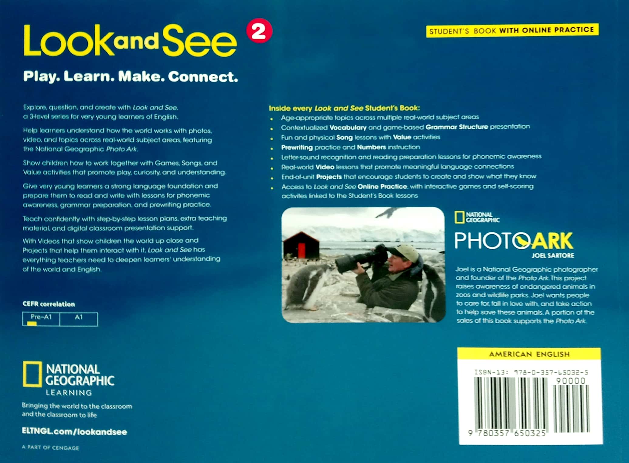 look and see ame 2 student's book + olp sticker