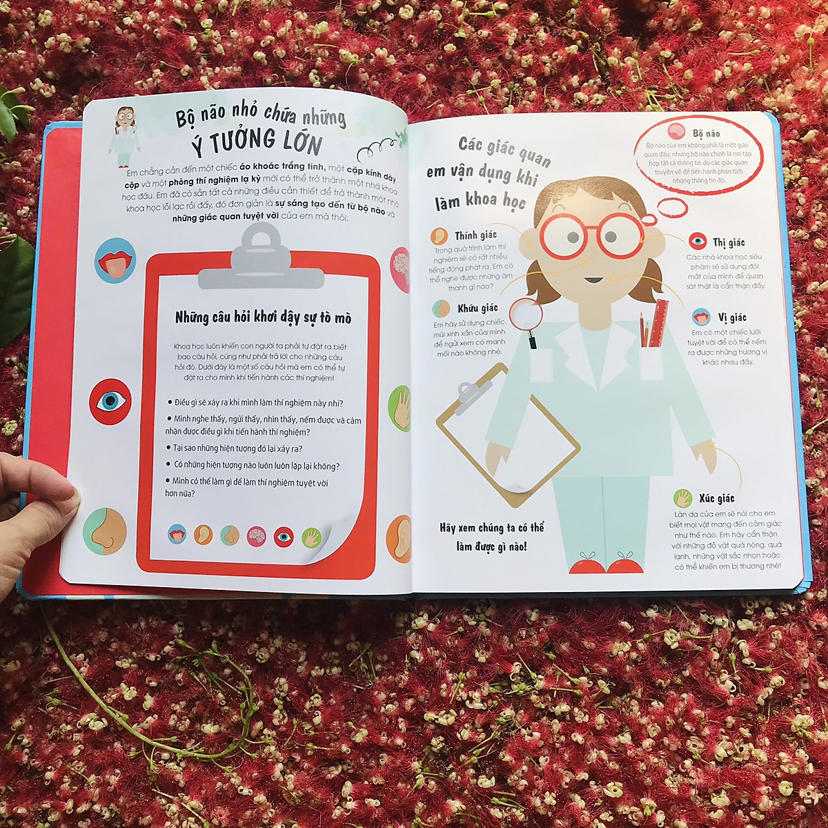 look! i'm a scientist! tớ là nhà khoa học