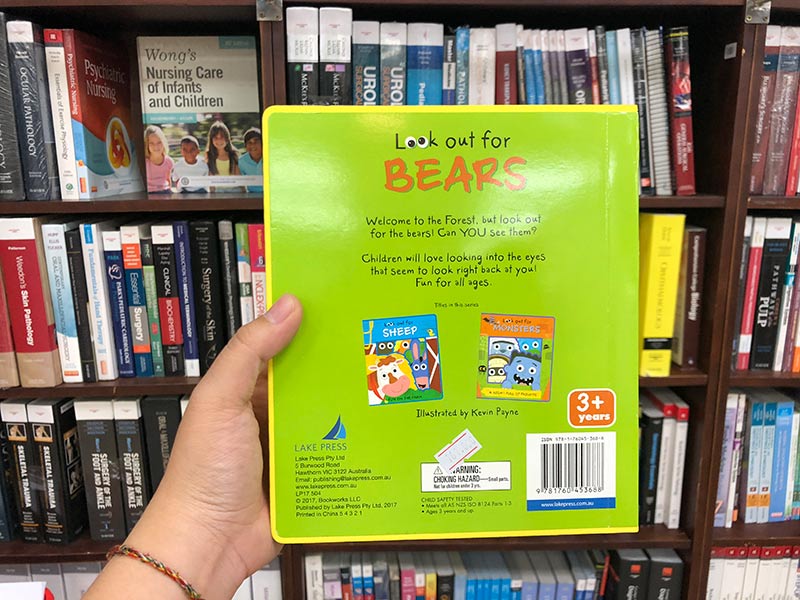 look out for bears lenticular