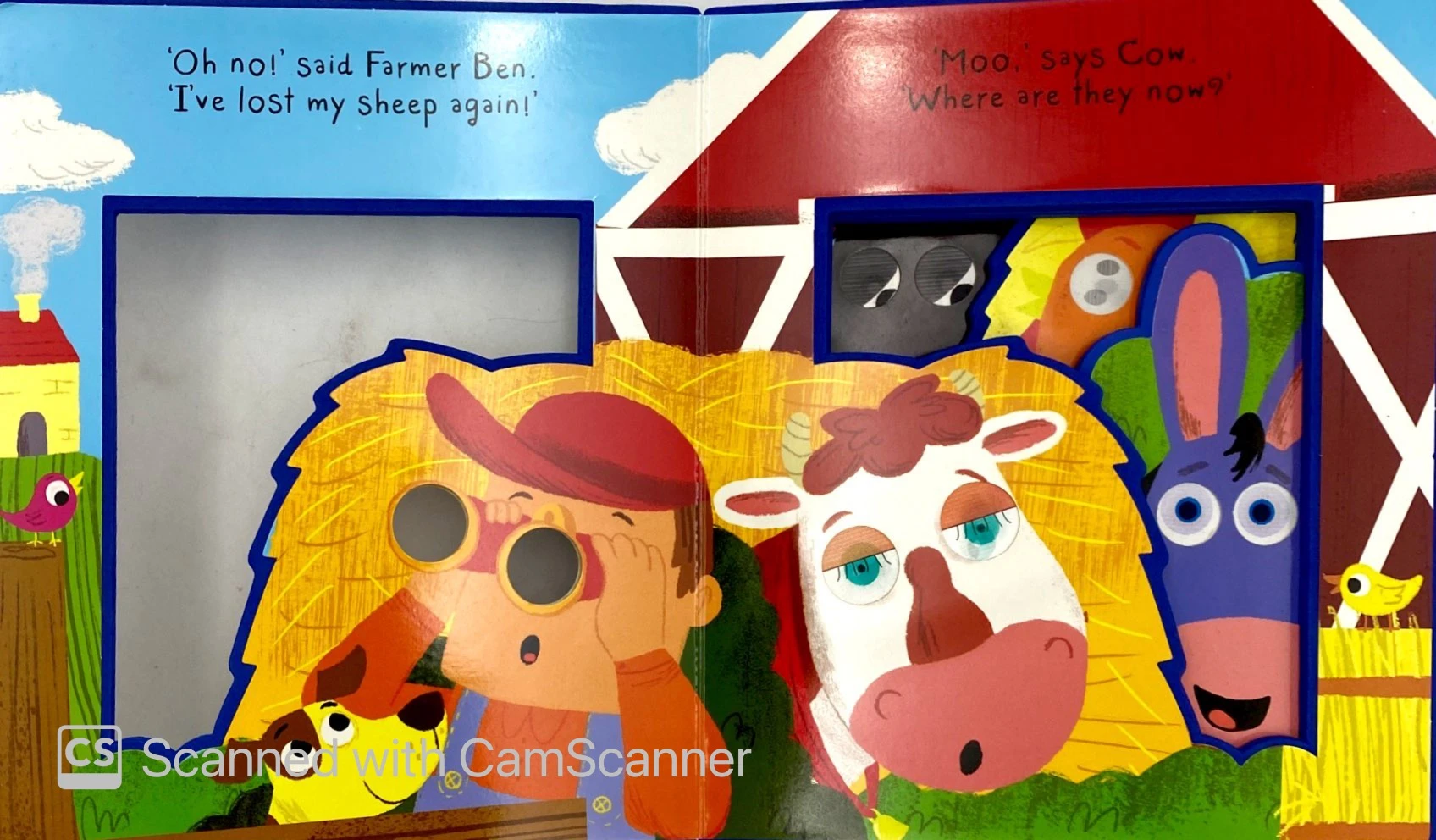 look out for sheep lenticular