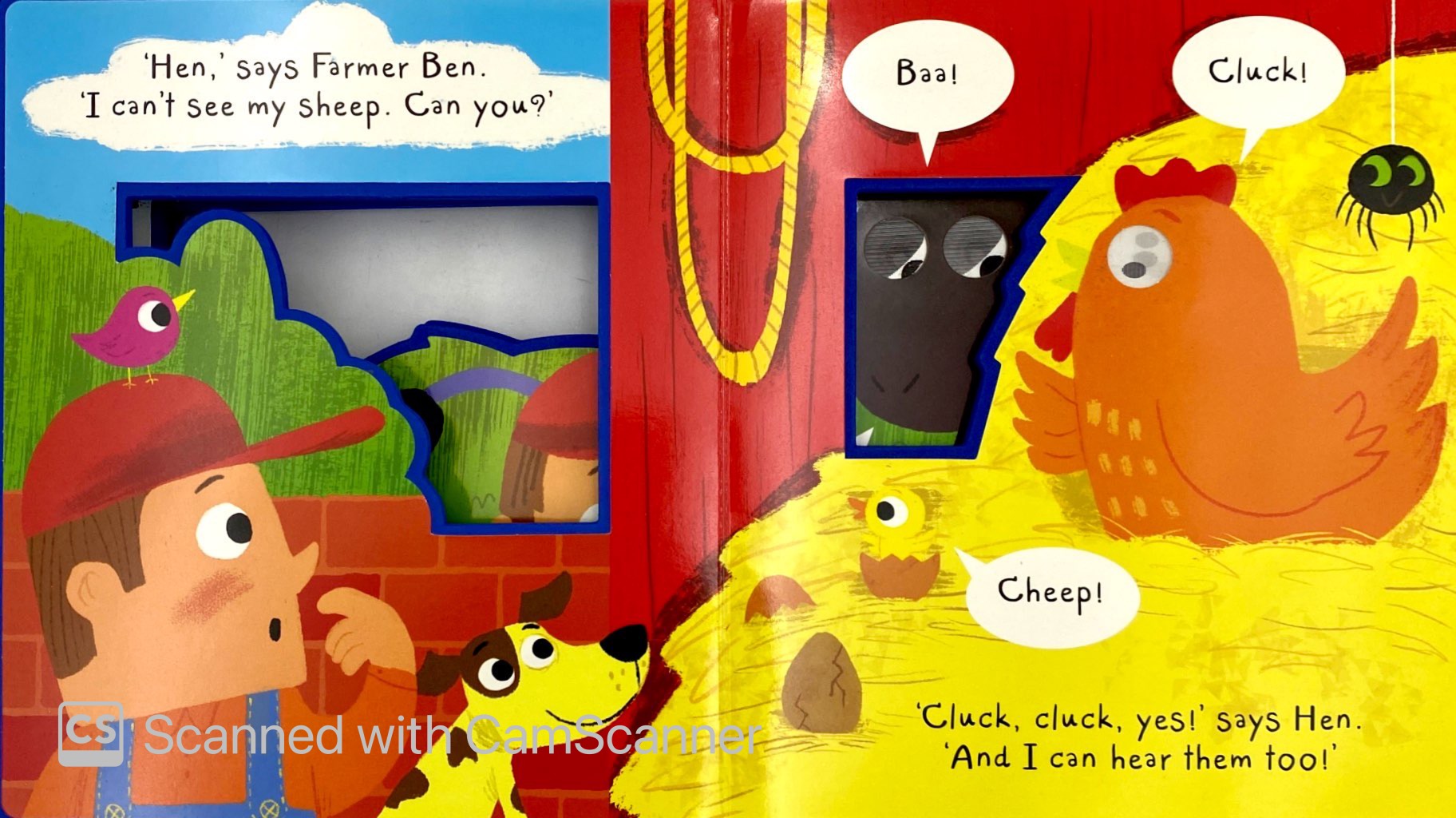 look out for sheep lenticular