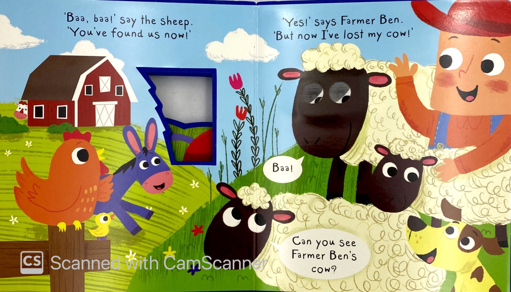 look out for sheep lenticular