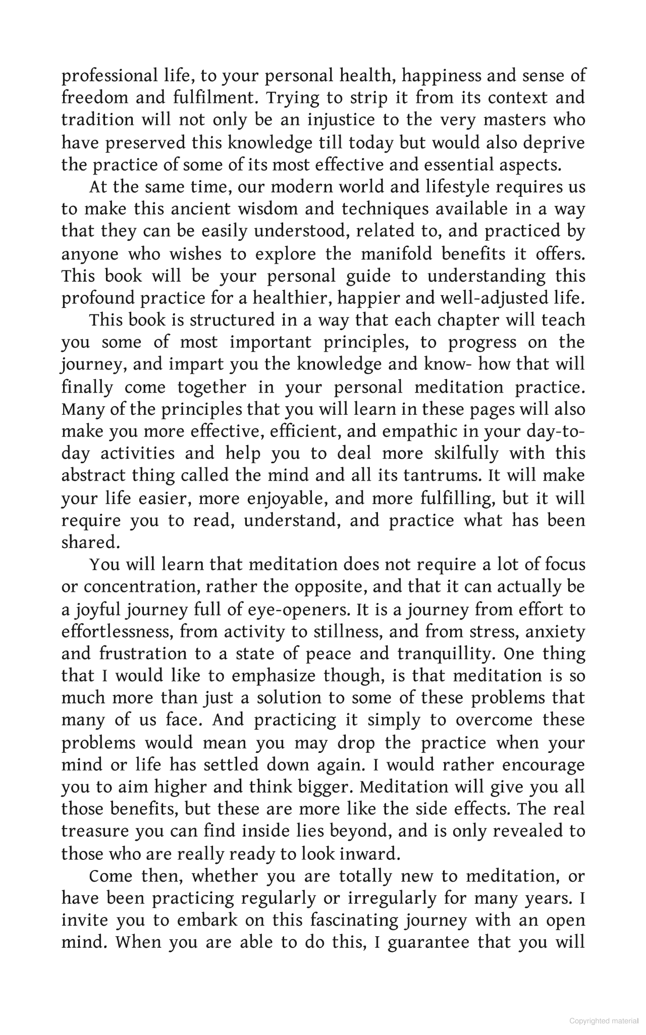 looking inward - how to find calm in a chaotic world